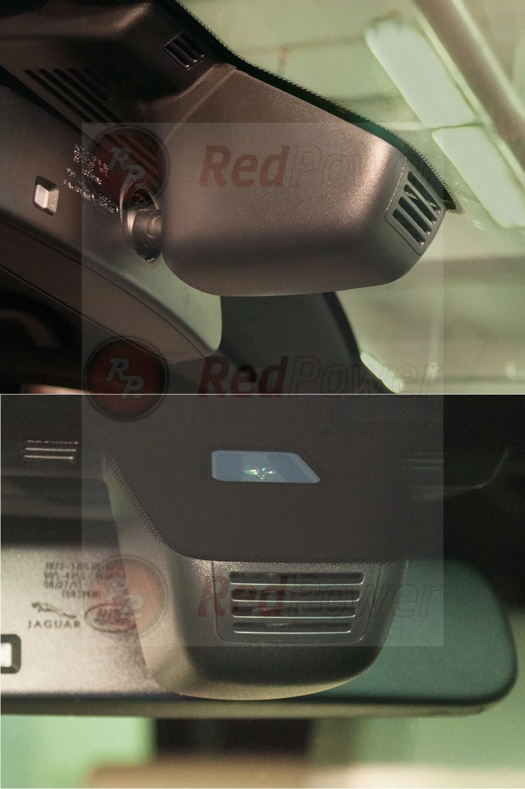  Установленный видеорегистратор RedPower 