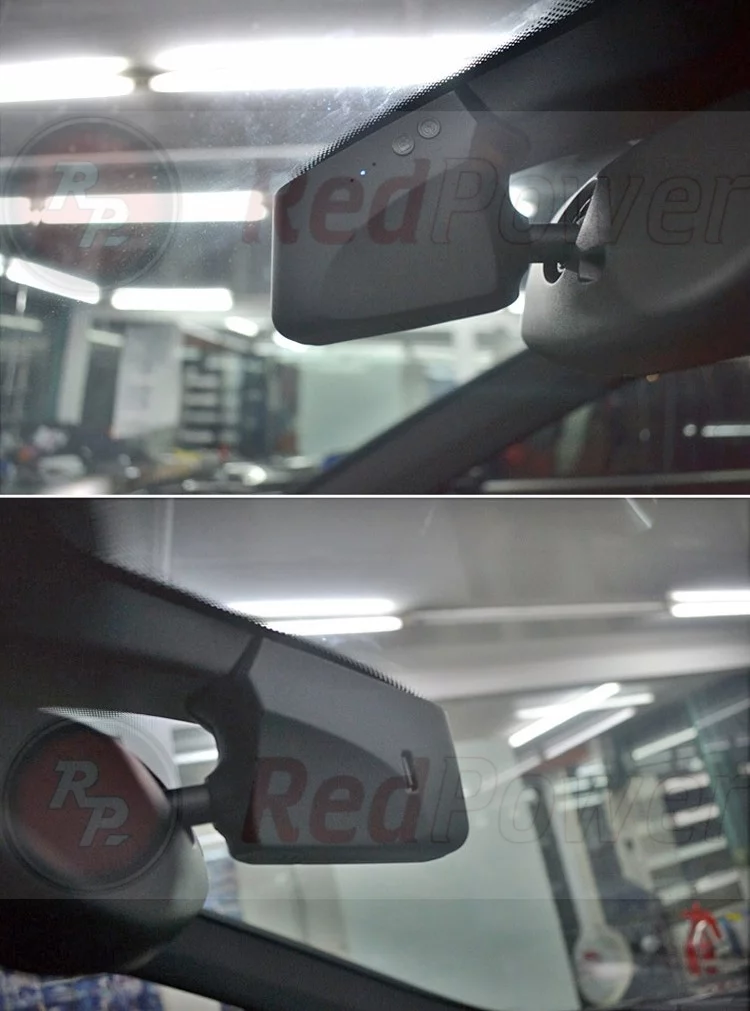 Установленный регистратор RedPower