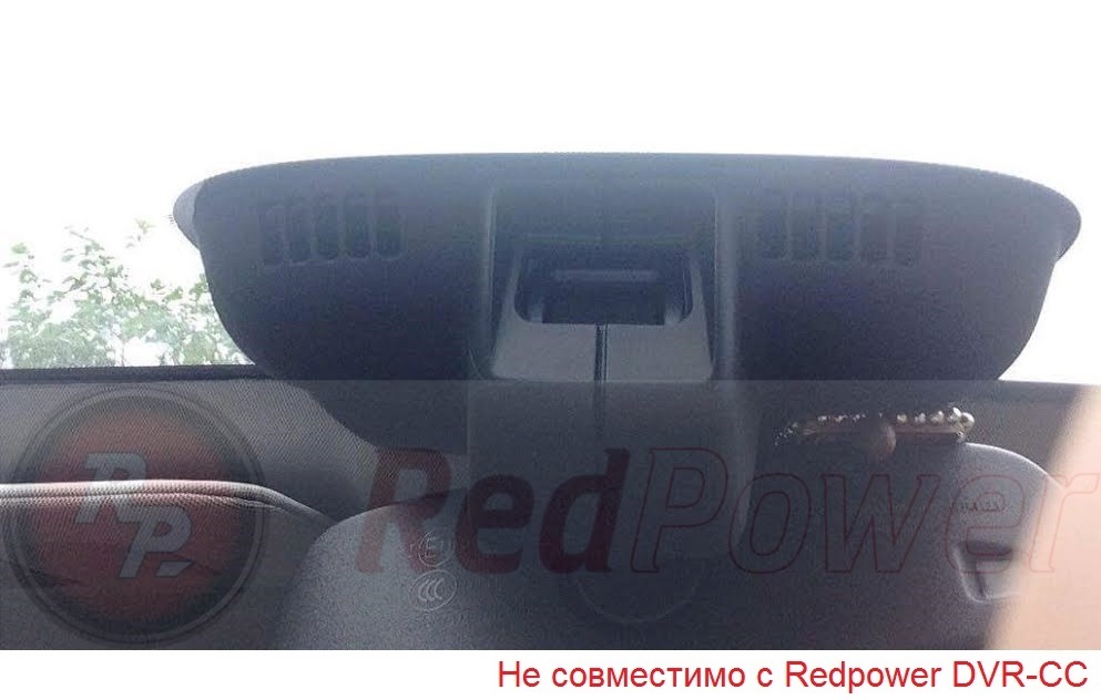  Установленный регистратор RedPower 