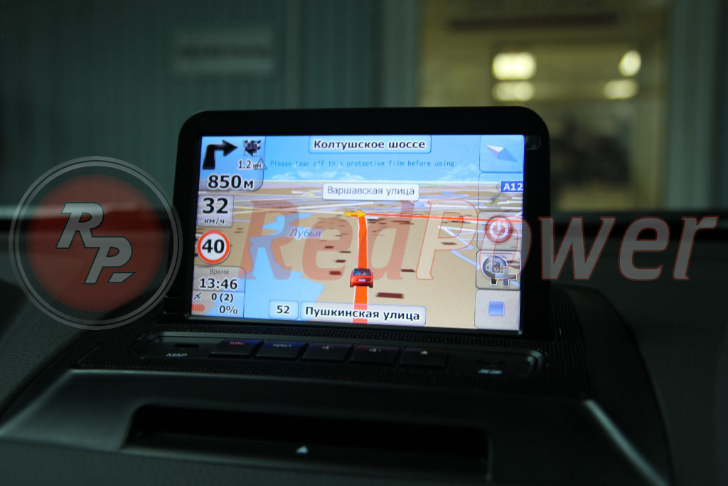 Удобная навигация автомагнитолы RedPower