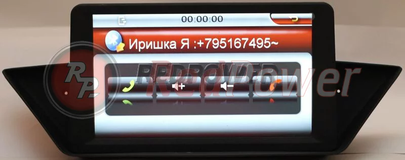Набор номера на автомагнитоле RedPower