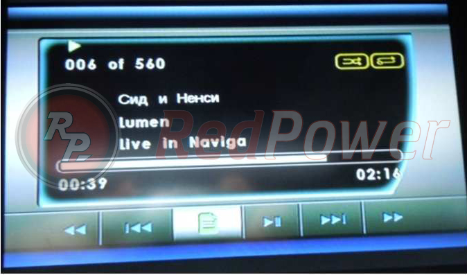 Аудио-плеер автомагнитолы RedPower для Honda Accord