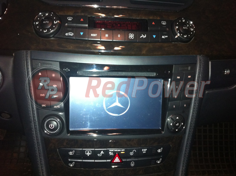Автомагнитола RedPower в Mercedes-Benz
