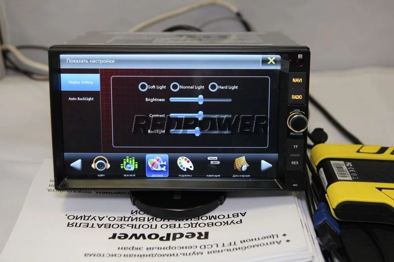 Регулировка баланса и фейдера на магнитоле RedPower Регулировка баланса и фейдера на магнитоле RedPower