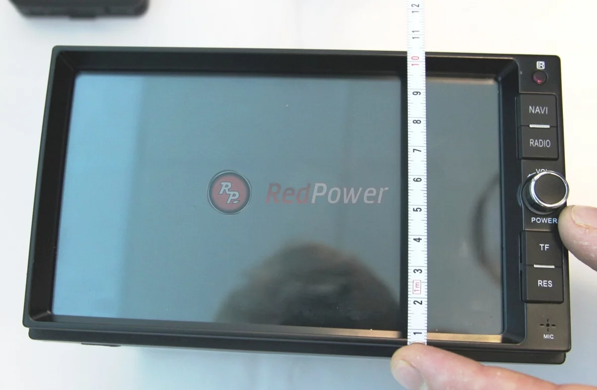 Размеры автомагнитолы RedPower Размеры автомагнитолы RedPower
