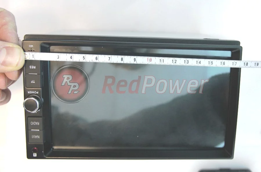 Размеры магнитолы RedPower Размеры магнитолы RedPower