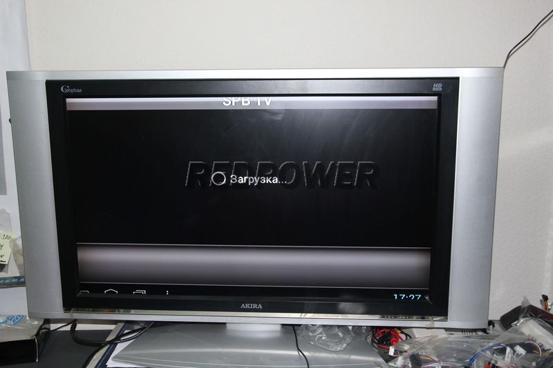 ТВ через интернет включенная на автомагнитоле RedPower