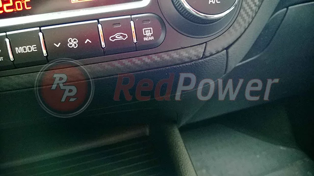 Качественные детали консоли магнитолы RedPower Качественные детали консоли магнитолы RedPower