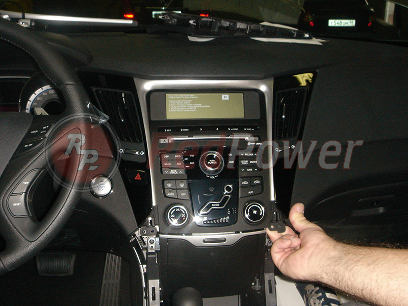 Установка магнитолы RedPower в Hyundai Sonata 