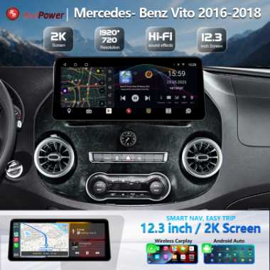 Автомагнитола RedPower 85668XLBPROmax для Mercedes-Benz Vito 3-поколение W447 (2014-2020)