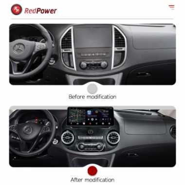 Автомагнитола RedPower 85668XLBPROmax для Mercedes-Benz Vito 3-поколение W447 (2014-2020)