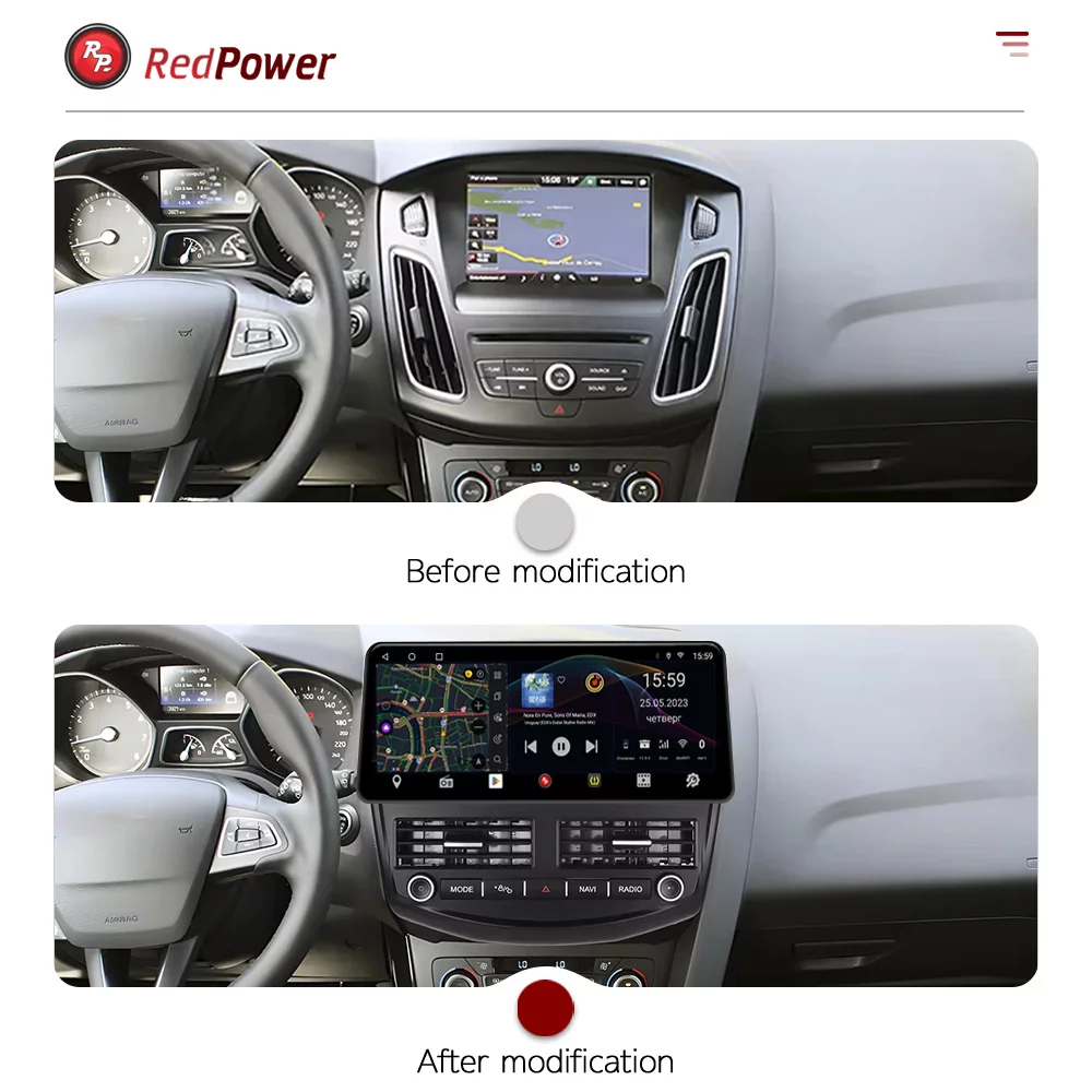Автомагнитола RedPower 85150XLB для Ford Focus 3-поколение (01.2010-10.2019)