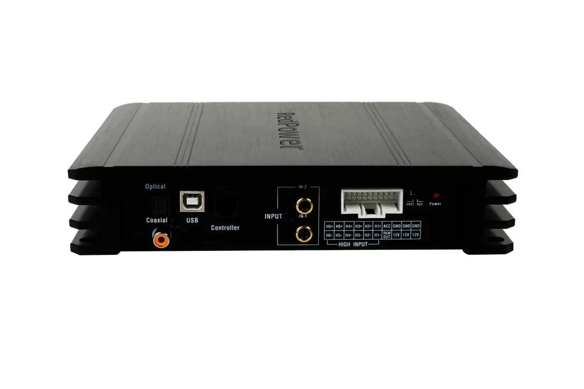 Выходы усилителя с DSP процессором RedPower 8*64Вт RP DSP8CH Выходы усилителя с DSP процессором RedPower 8*64Вт RP DSP8CH