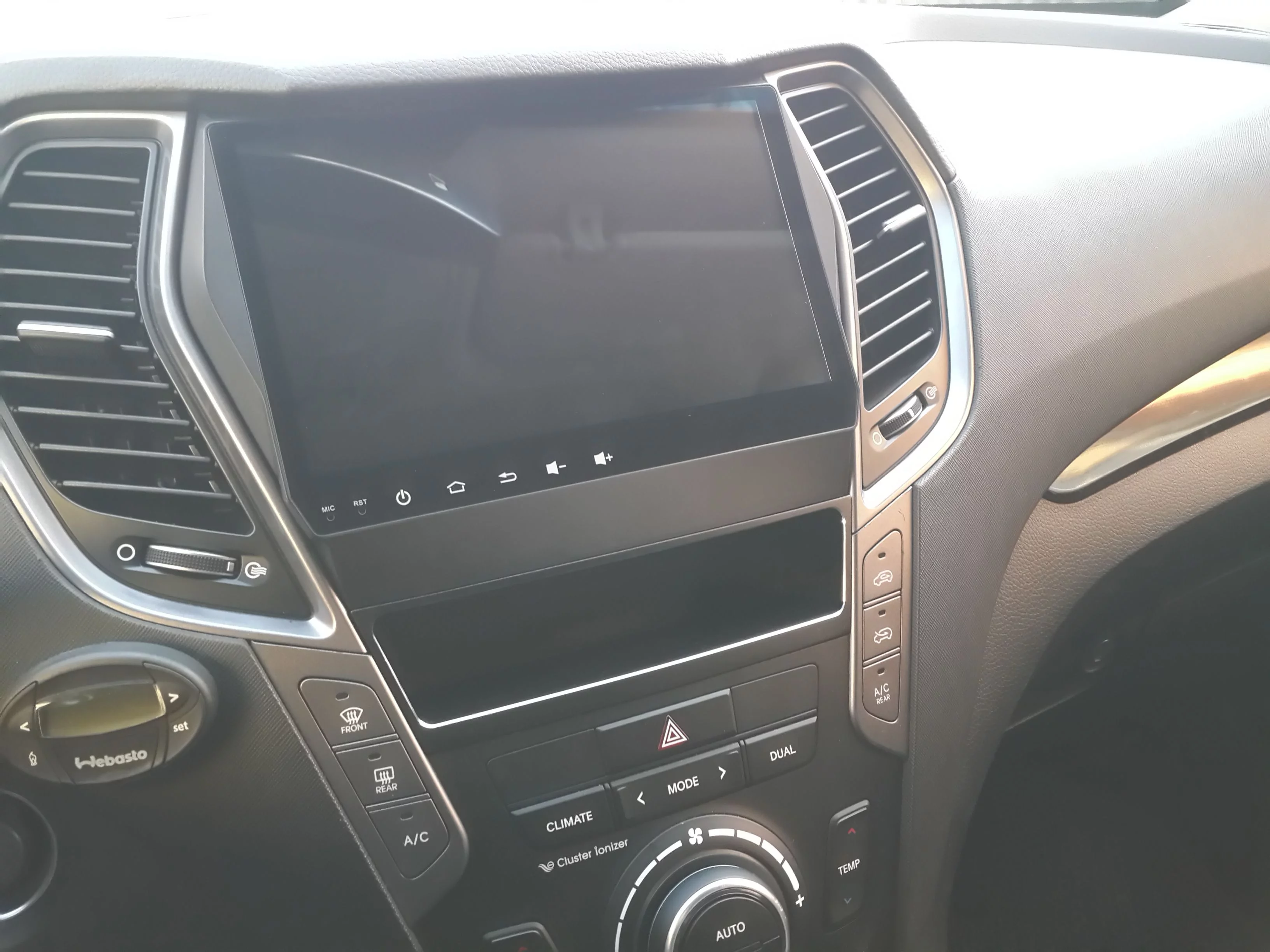 Перчаточный ящик в комплект к магнитоле RedPower для Hyundai Santa Fe (топовая комплектация)