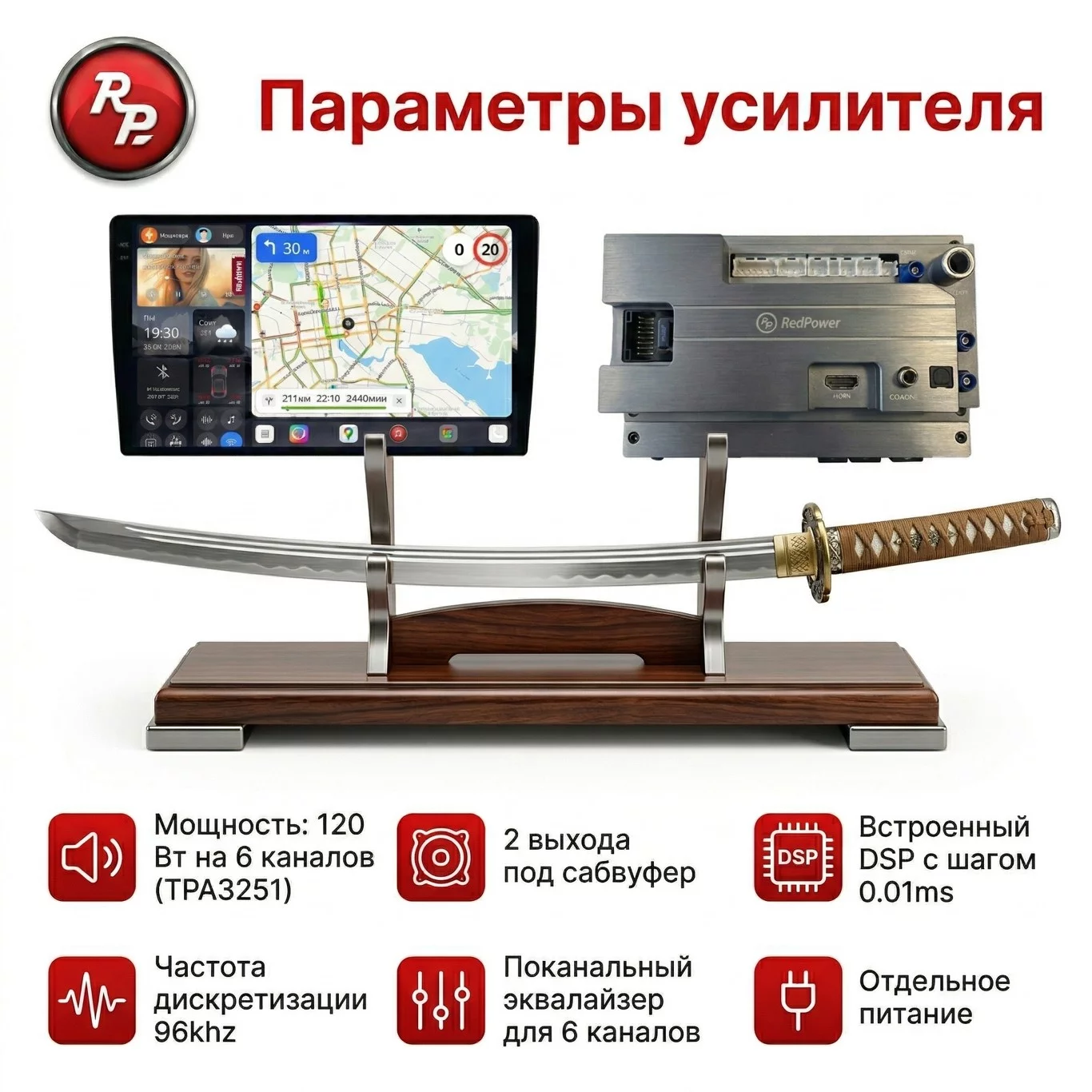 Автомагнитола RedPower KATANA 850PRO 8/256 Гб 10 дюймов (без рамки и проводки) Автомагнитола RedPower KATANA 850PRO 8/256 Гб 10 дюймов (без рамки и проводки)