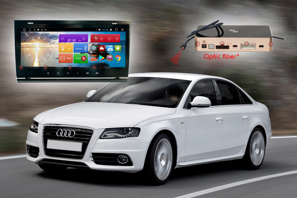 Магнитола Audi A4 автомагнитола Redpower 31050 IPS DSP android