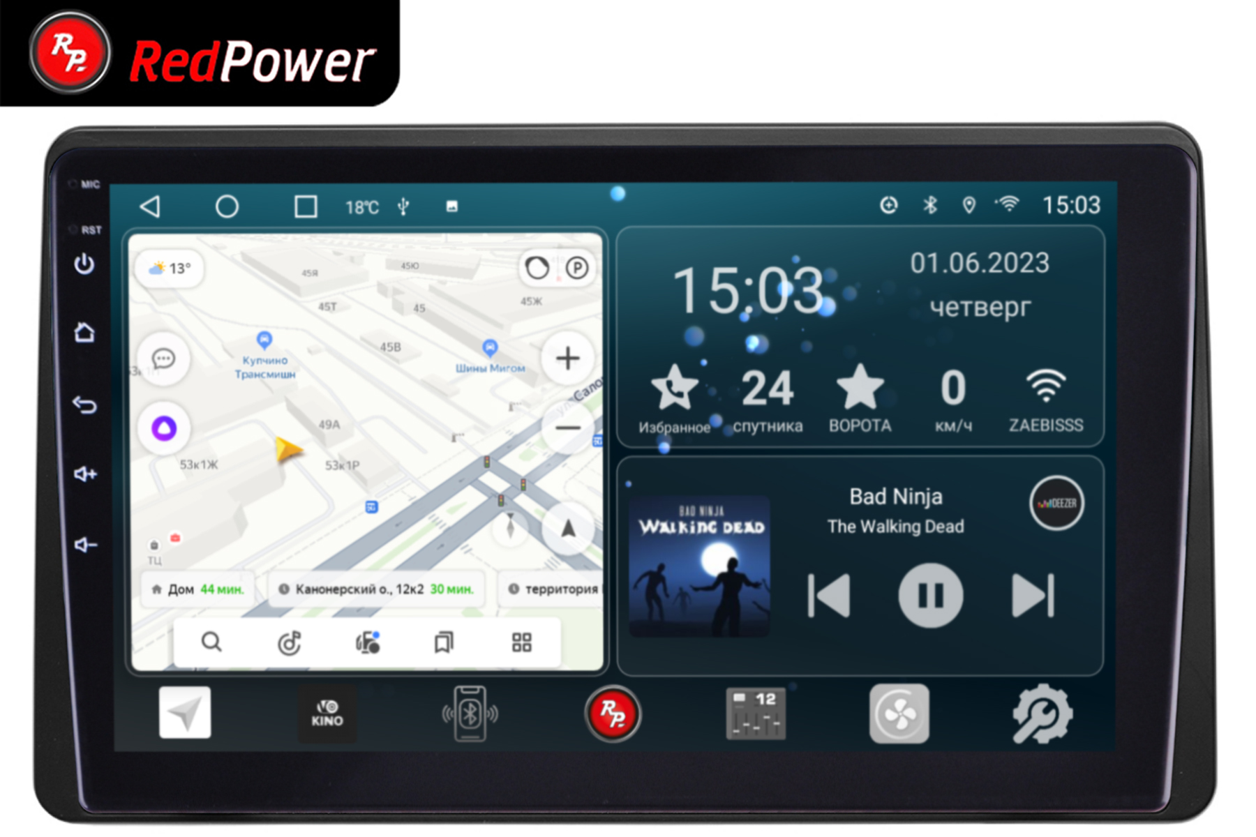 Автомагнитола RedPower 70258 для Renault Duster 2-поколение (11.2020-н.в.)