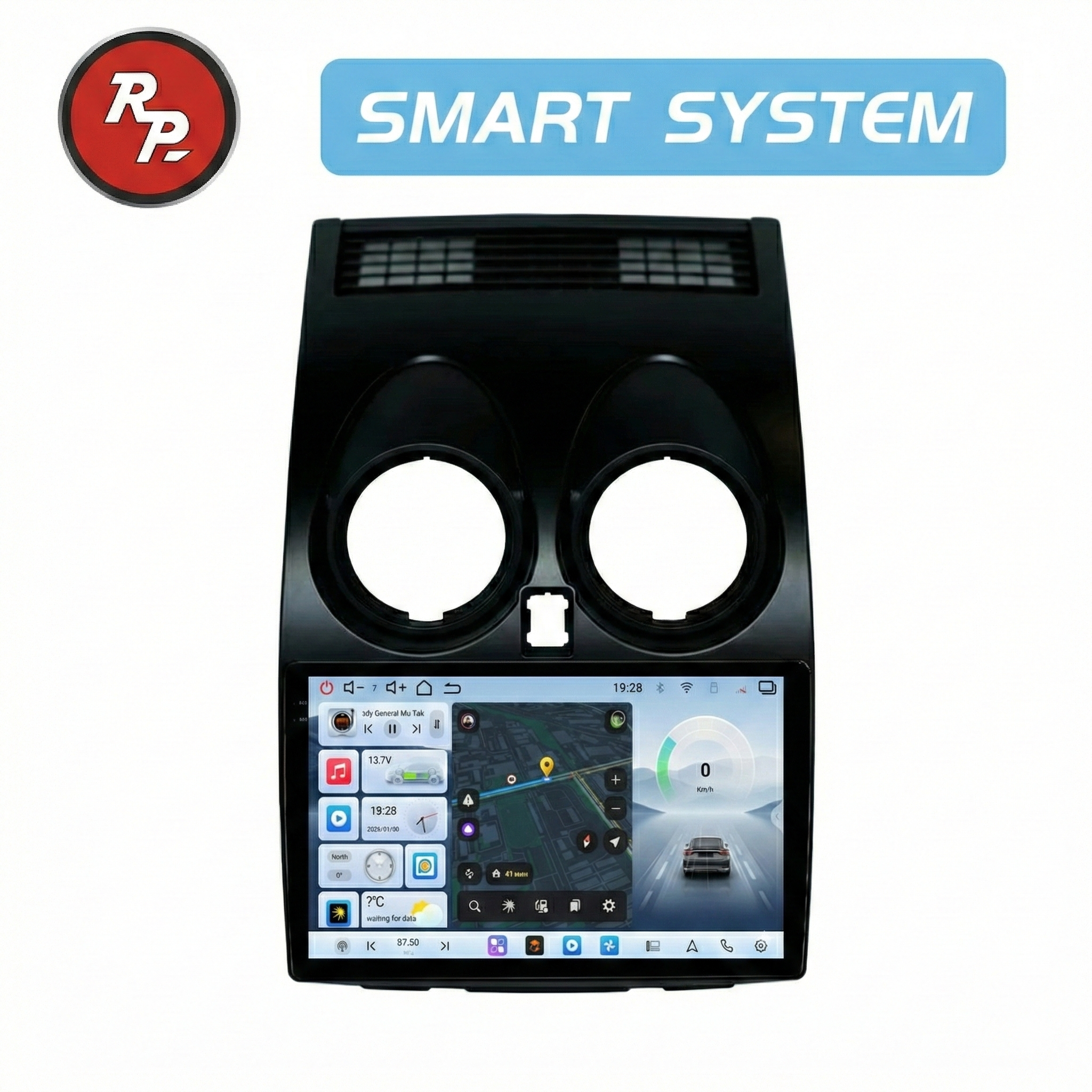 Автомагнитола RedPower 80030 для Nissan Qashqai J10 (09.2006-11.2013)