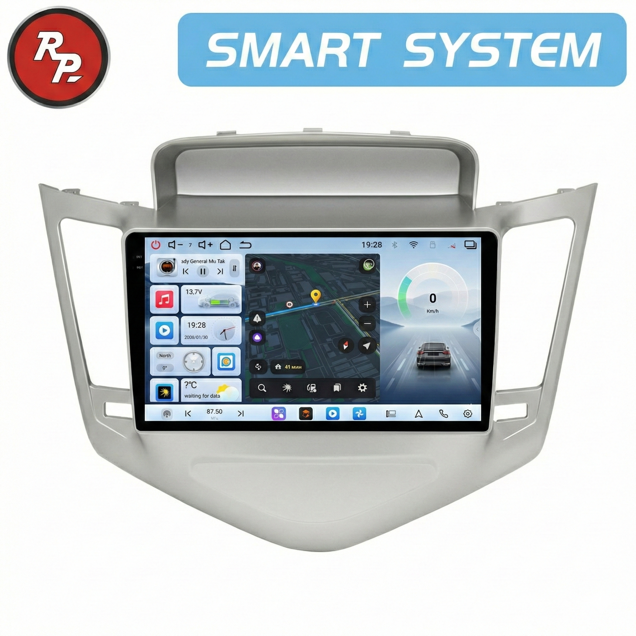 Автомагнитола RedPower 80045S для Chevrolet Cruze 1-поколение (10.2008-12.2012)