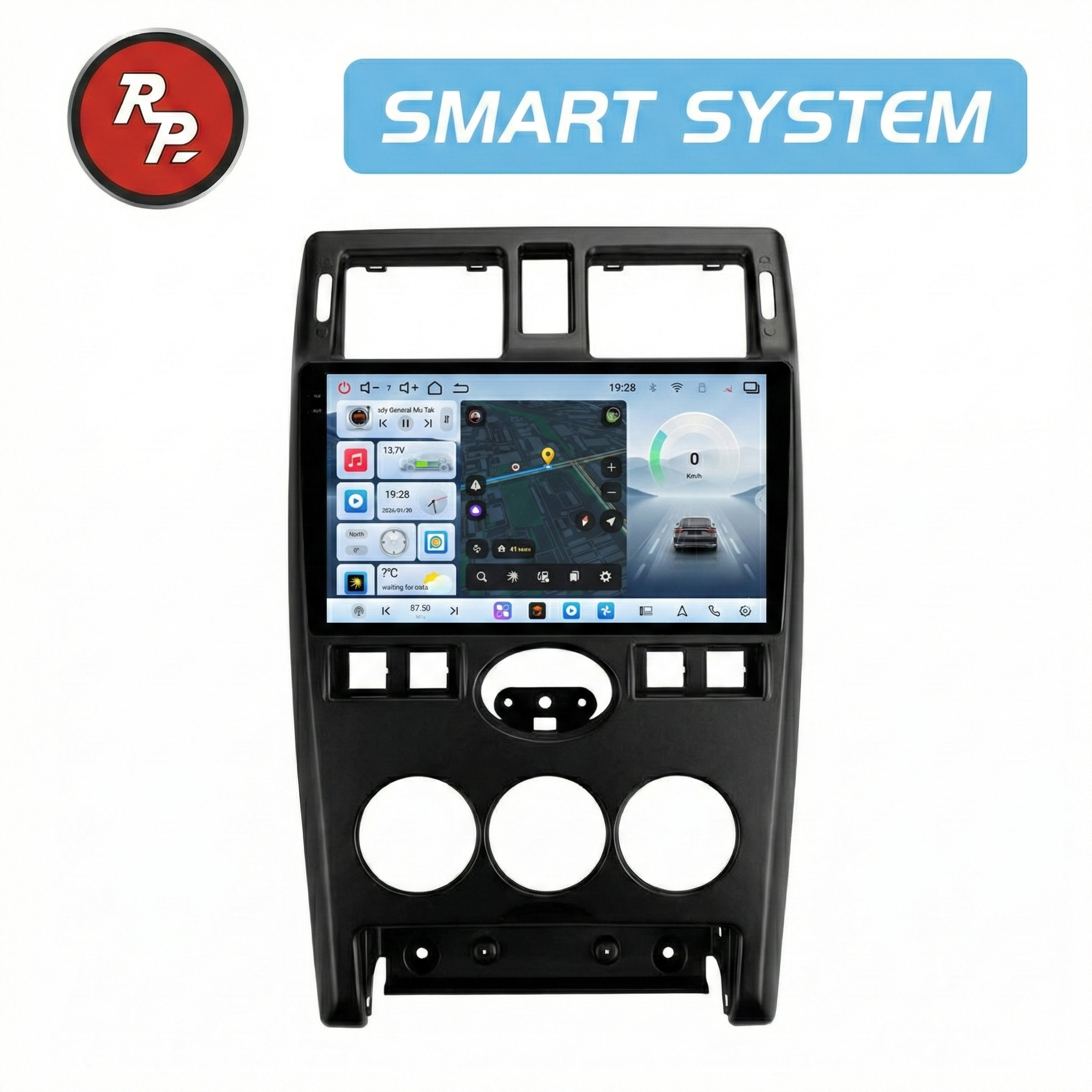 Автомагнитола RedPower 80058B для Lada Priora 1-поколение (03.2007-07.2014) чёрная