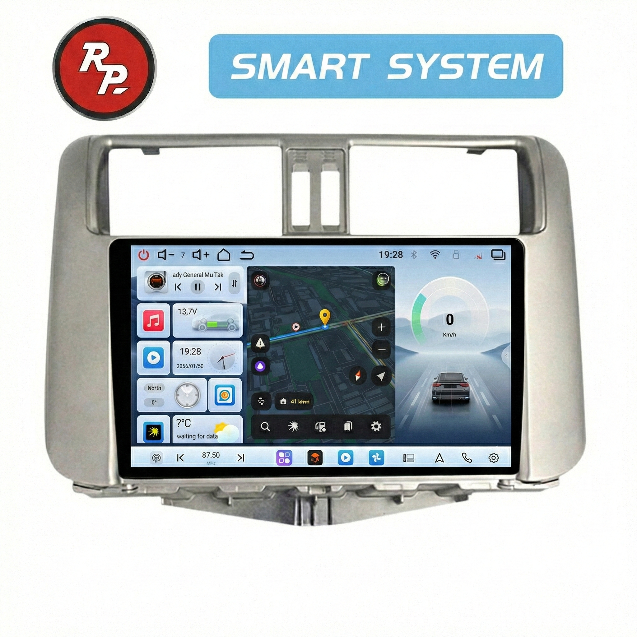 Автомагнитола RedPower 80065S для Toyota Land Cruiser Prado 150 (09.2009-10.2013) Автомагнитола RedPower 80065S для Toyota Land Cruiser Prado 150 (09.2009-10.2013)