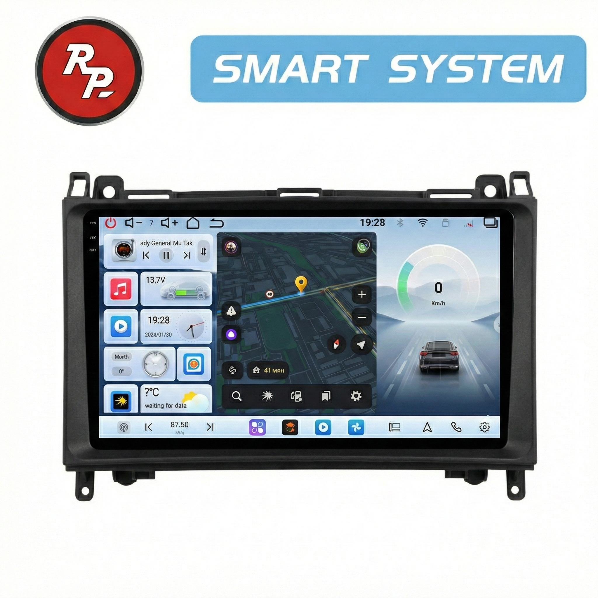 Автомагнитола RedPower 80068M для Mercedes-Benz (Vito/Viano/Sprinter; VW Crafter до 2017г) матовая