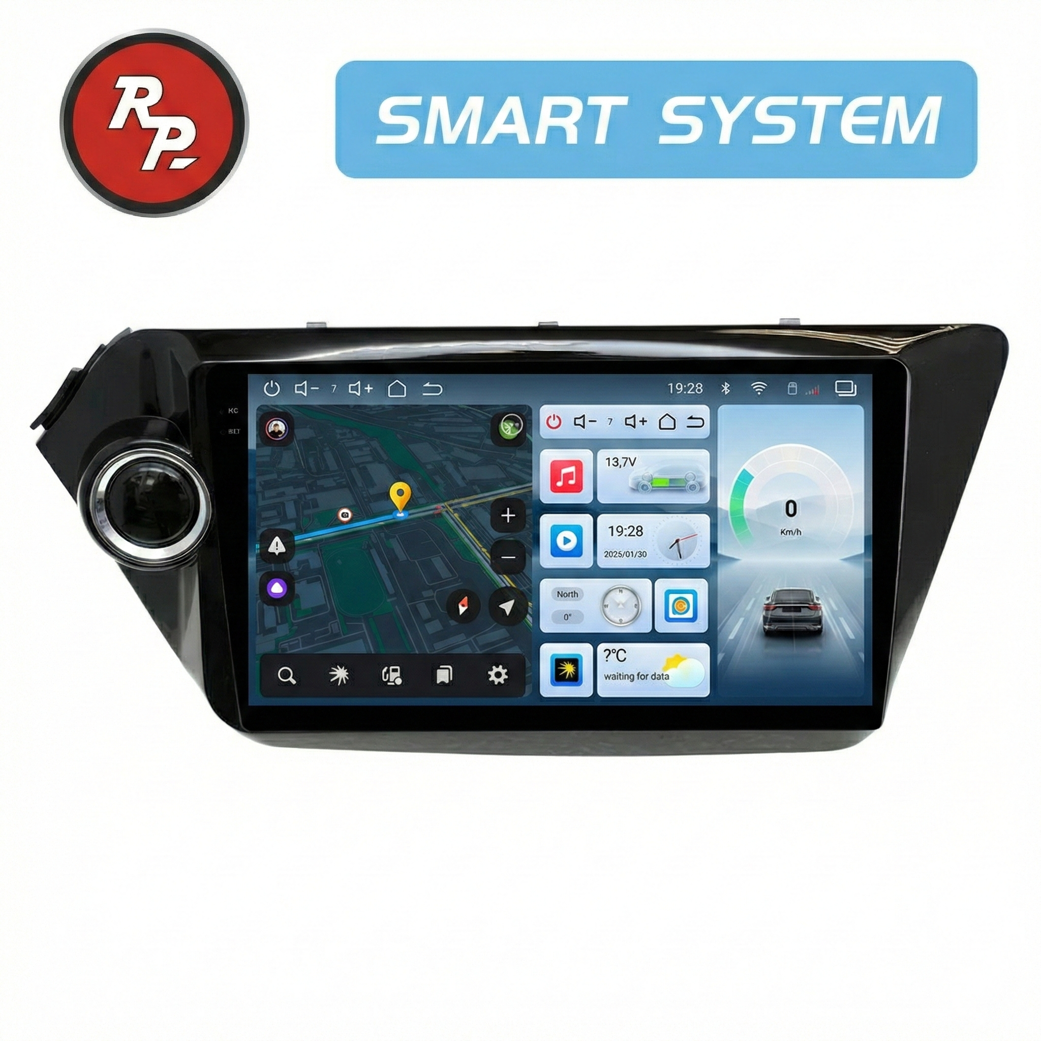 Автомагнитола RedPower 80106 для KIA Rio 3-поколение QB (08.2011-09.2017)