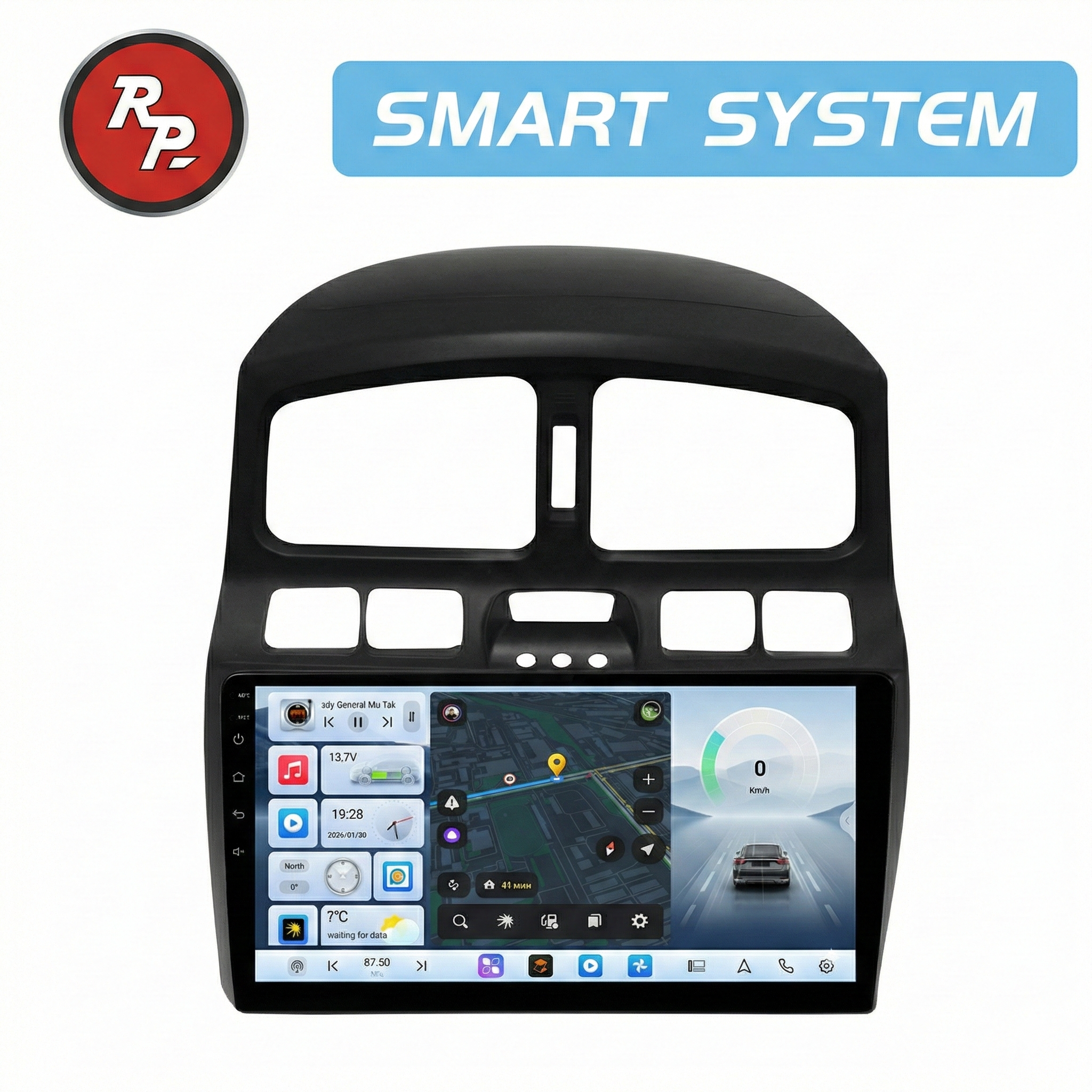 Автомагнитола RedPower 80110 для Hyundai Santa Fe 1-поколение, рестайлинг SM (08.2004-03.2006) Автомагнитола RedPower 80110 для Hyundai Santa Fe 1-поколение, рестайлинг SM (08.2004-03.2006)