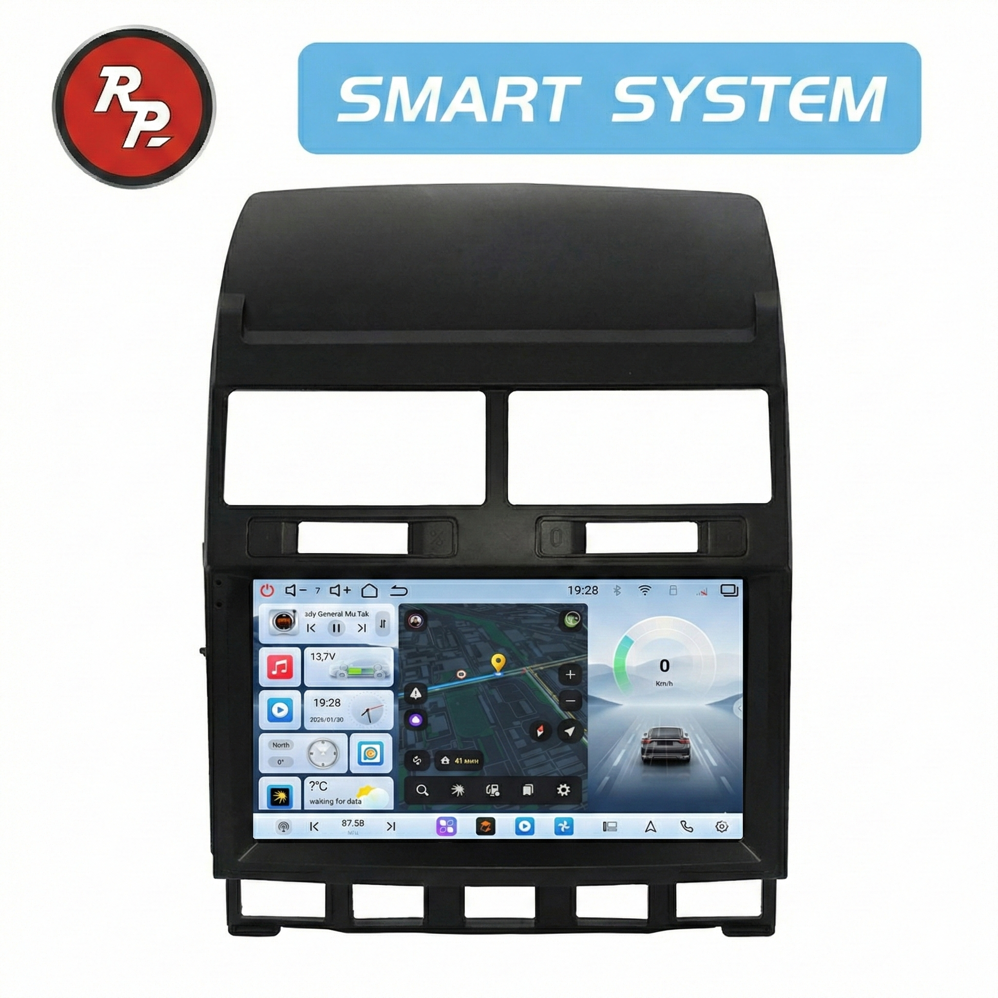 Автомагнитола RedPower 80142 для Volkswagen Touareg 1-поколение (09.2002-02.2010)