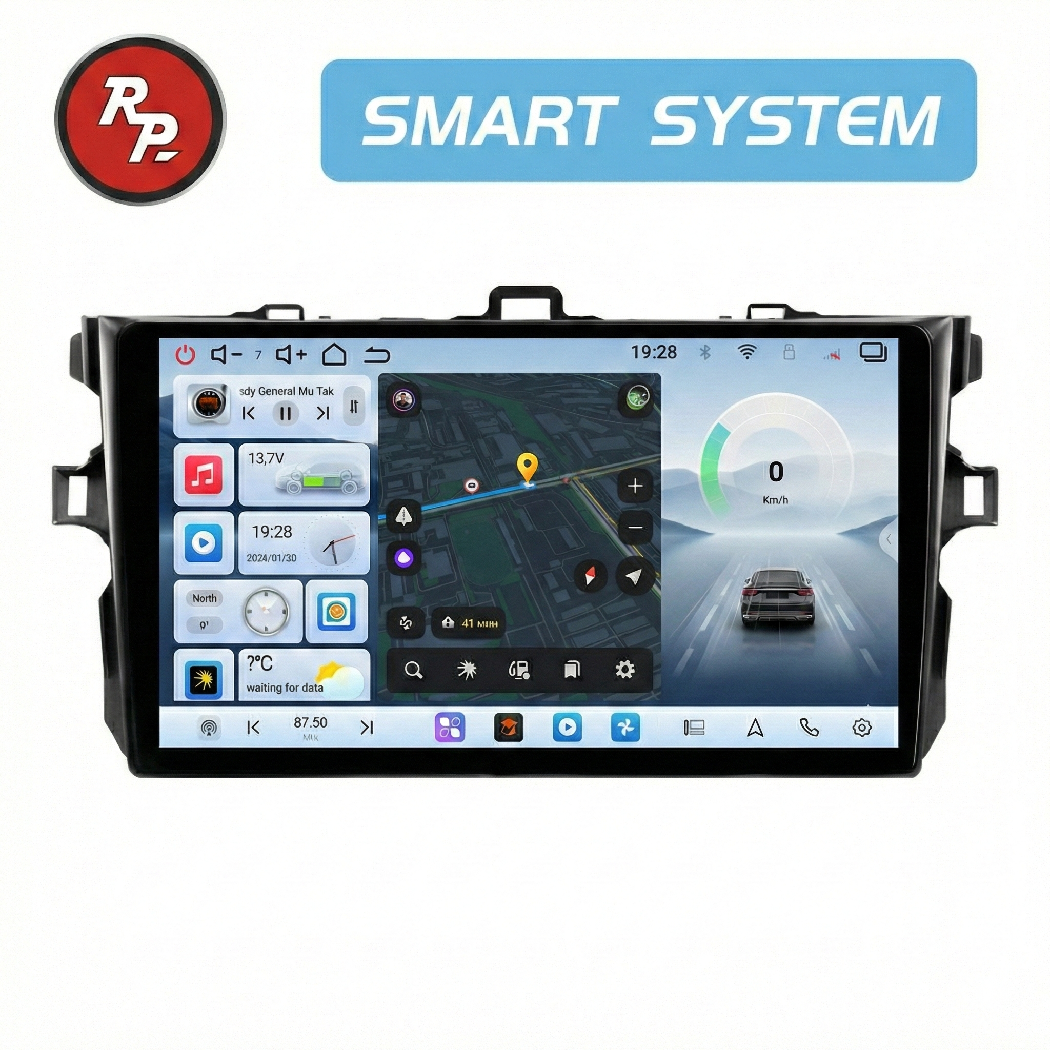 Автомагнитола RedPower 80163 для Toyota Corolla E150 (11.2006-08.2013)