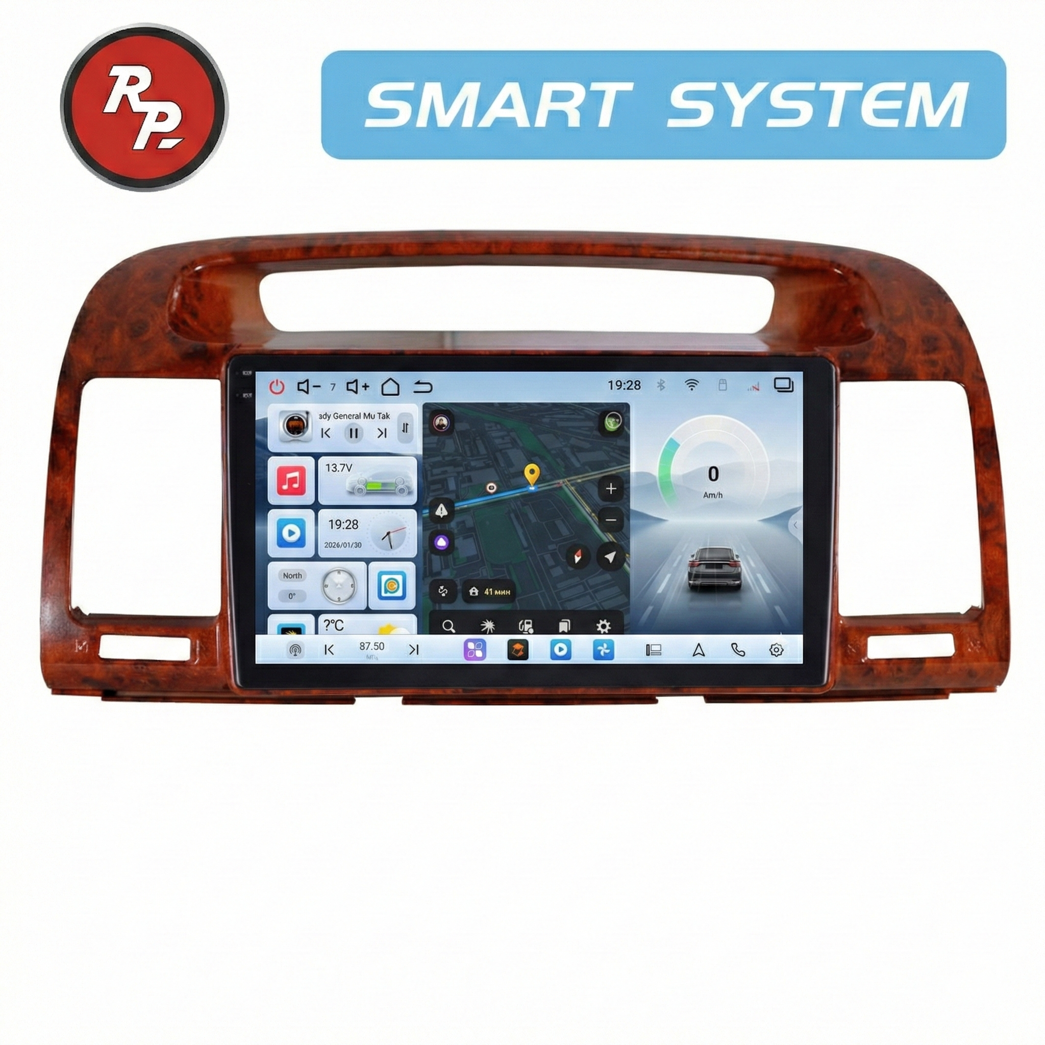 Автомагнитола RedPower 80164W для Toyota Camry XV30 (09.2001-03.2006) Автомагнитола RedPower 80164W для Toyota Camry XV30 (09.2001-03.2006)