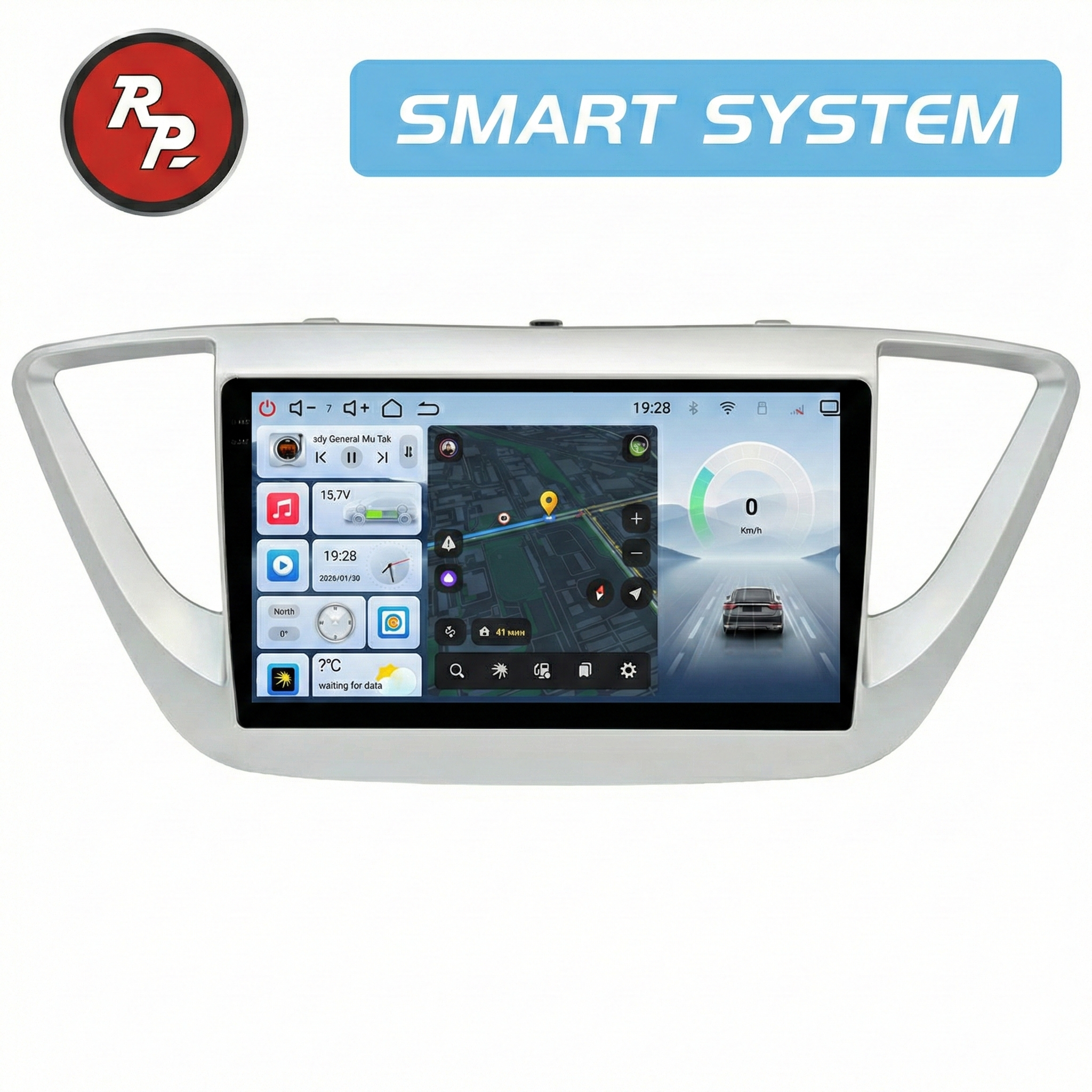 Автомагнитола RedPower 80167 для Hyundai Solaris 2-поколение HCR (02.2017-08.2020)