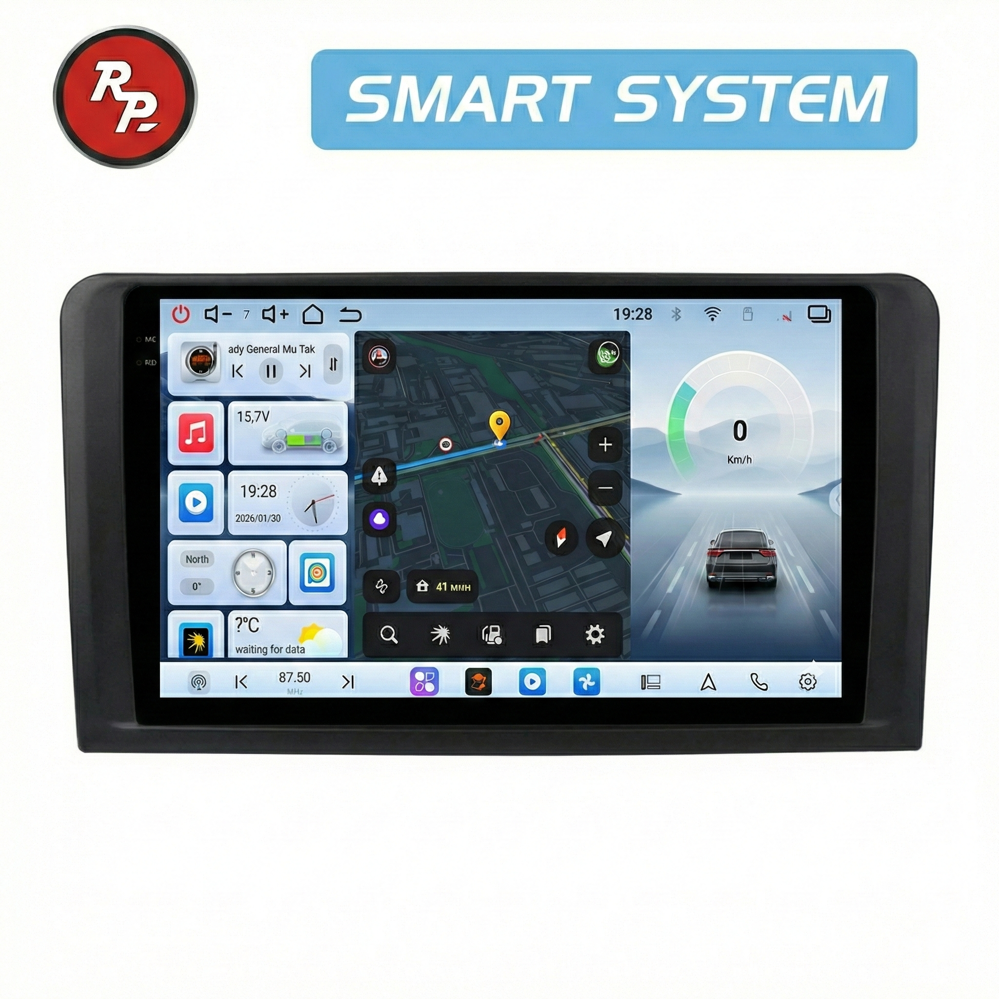 Автомагнитола RedPower 80168M для Mercedes-Benz ML, GL X164 (04.2005-08.2012) матовая Автомагнитола RedPower 80168M для Mercedes-Benz ML, GL X164 (04.2005-08.2012) матовая