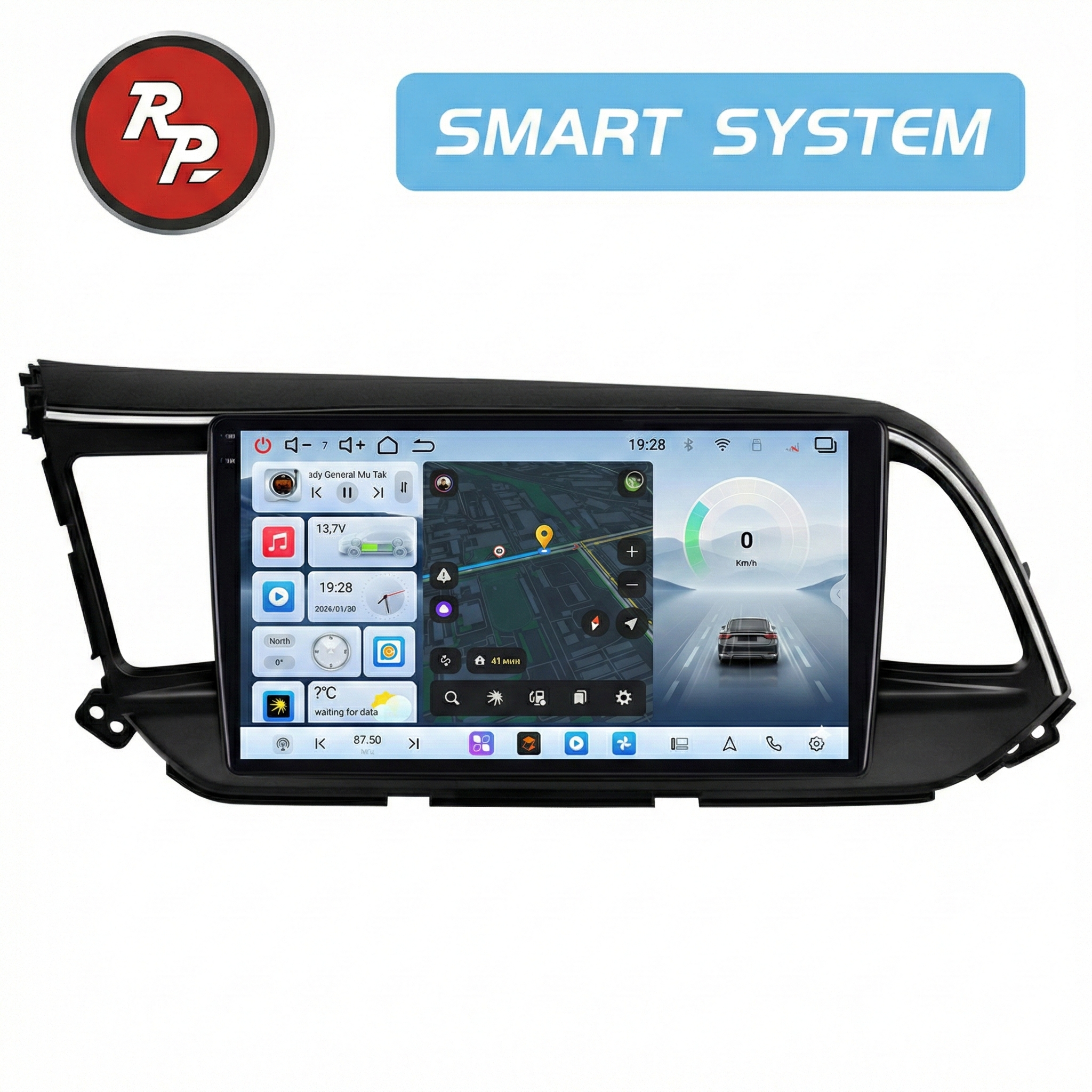 Автомагнитола RedPower 80194 для Hyundai Elantra 6-поколение, рестайлинг (08.2018-12.2020)