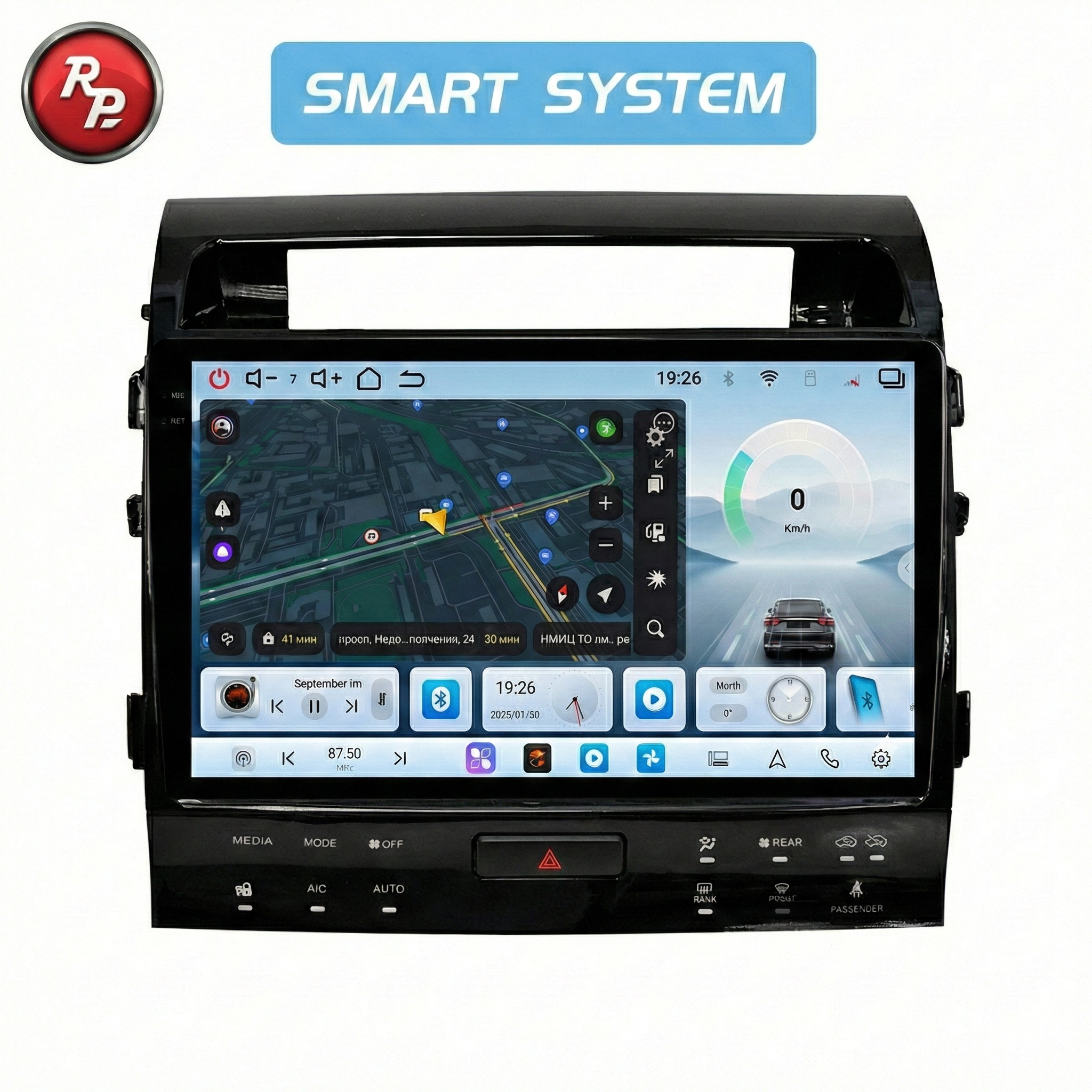 Автомагнитола RedPower 80203 для Toyota Land Cruiser 200 11-поколение (2010-2012) с климат-контролем на магнитоле