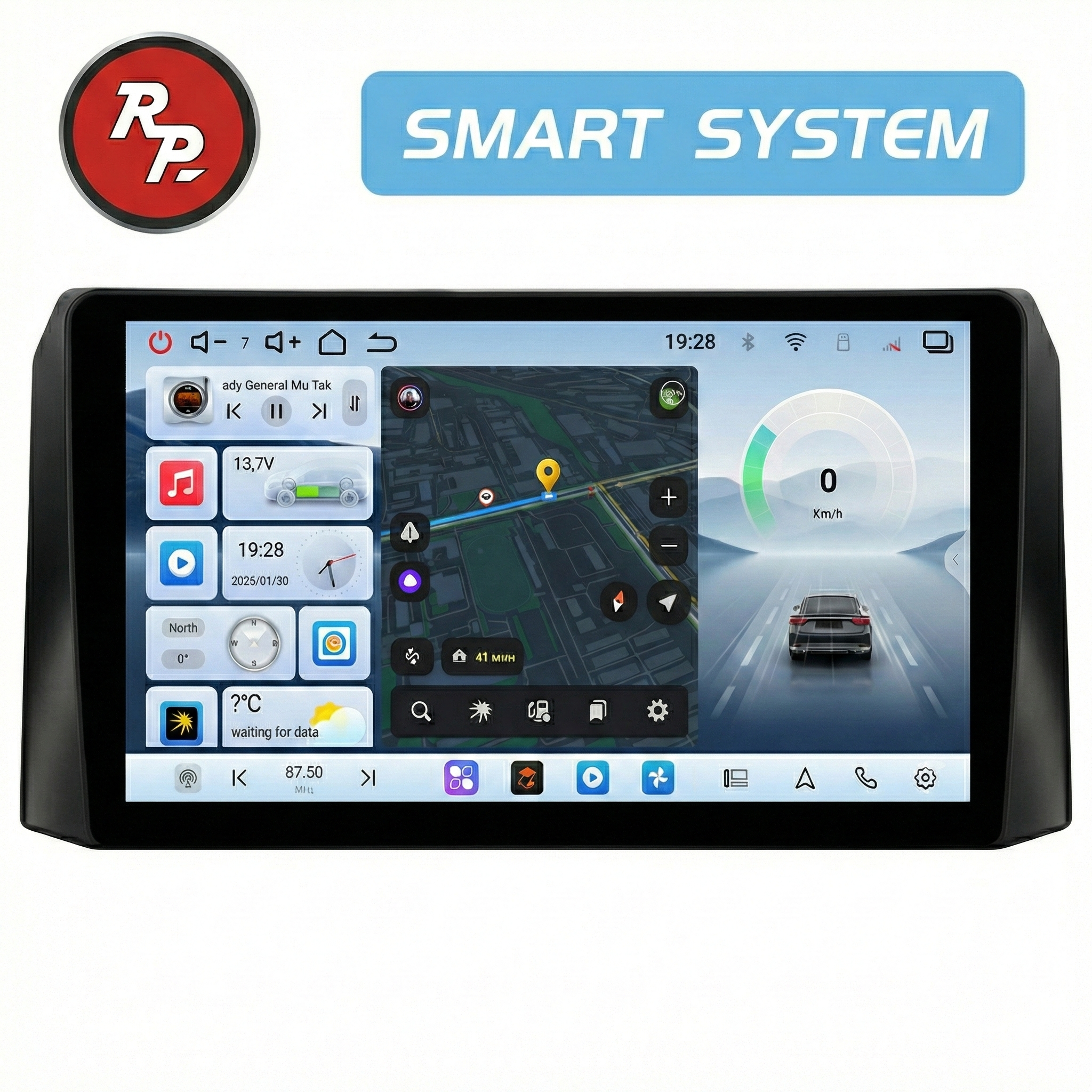 Автомагнитола RedPower 80254 для УАЗ Патриот 3-й рестайлинг (10.2016-н.в.)