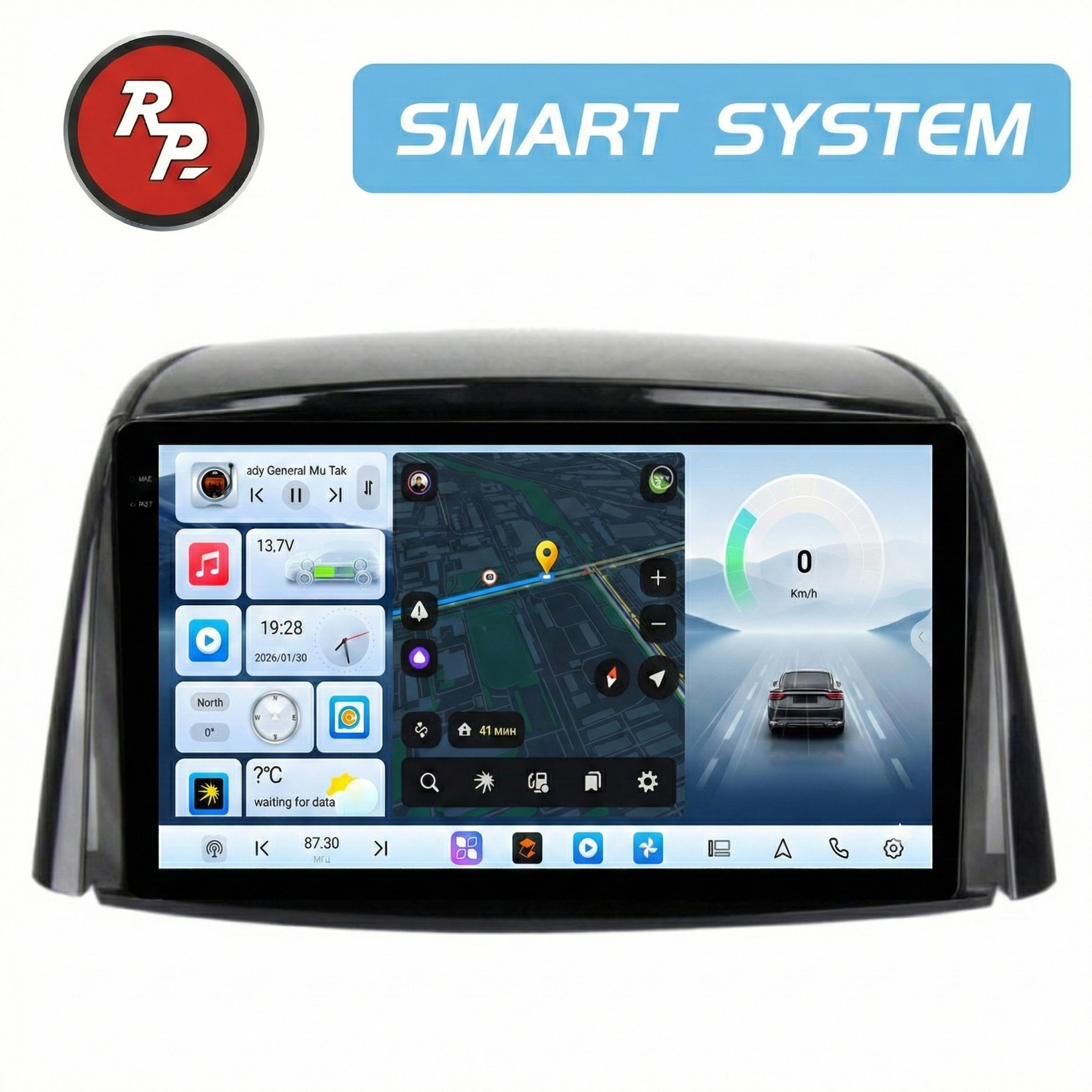 Автомагнитола RedPower 80261 для Renault Koleos 1-поколение (10.2007-06.2016) Автомагнитола RedPower 80261 для Renault Koleos 1-поколение (10.2007-06.2016)