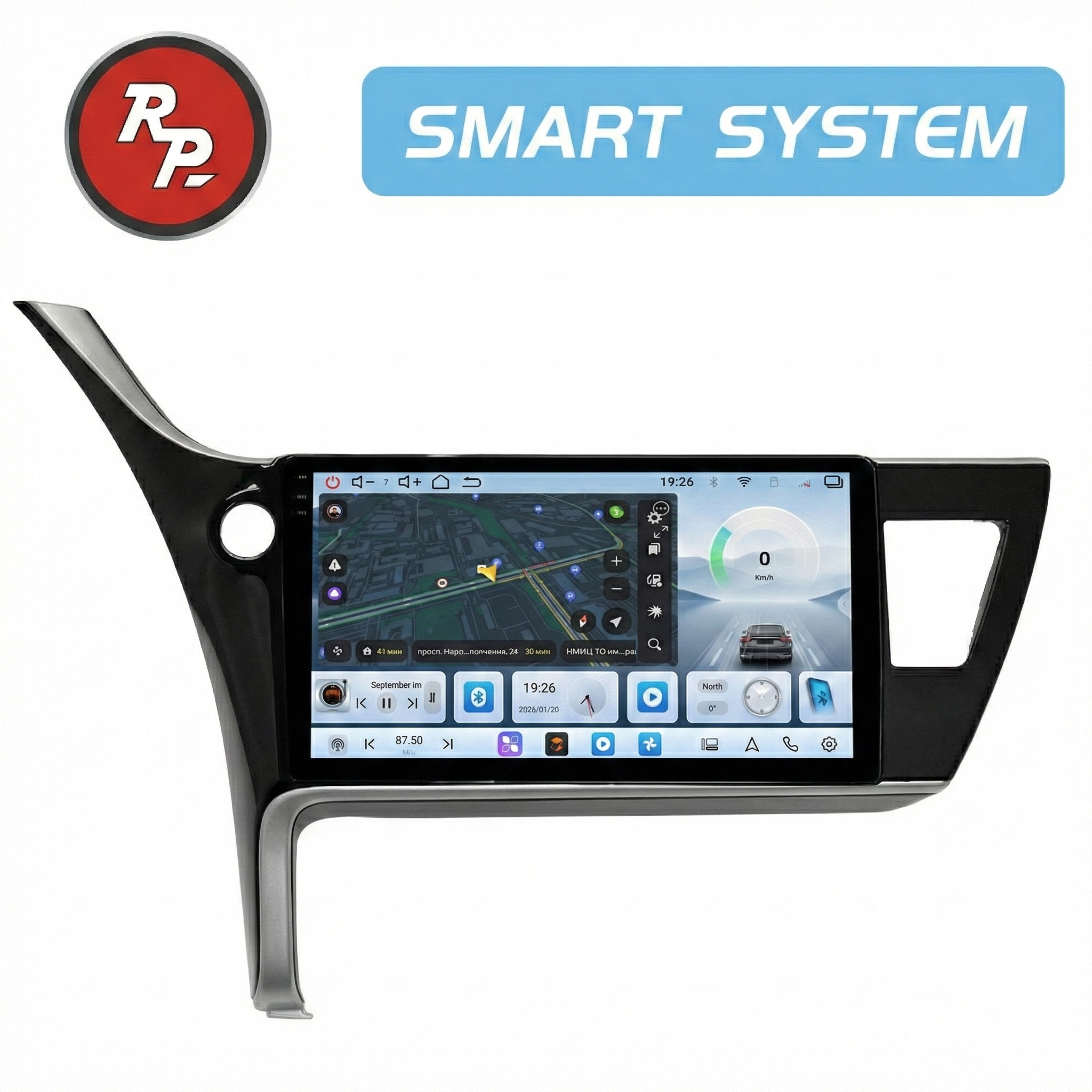 Автомагнитола RedPower 80266 для Toyota Corolla 11-поколение, рестайлинг E180 (03.2016-01.2019)