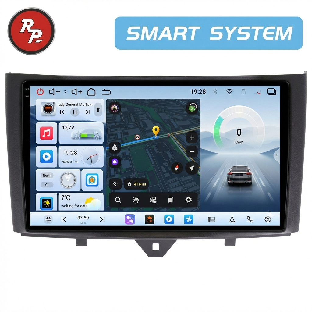 Автомагнитола RedPower 80271 для Mercedes-Benz Smart 2 (2007-2015)