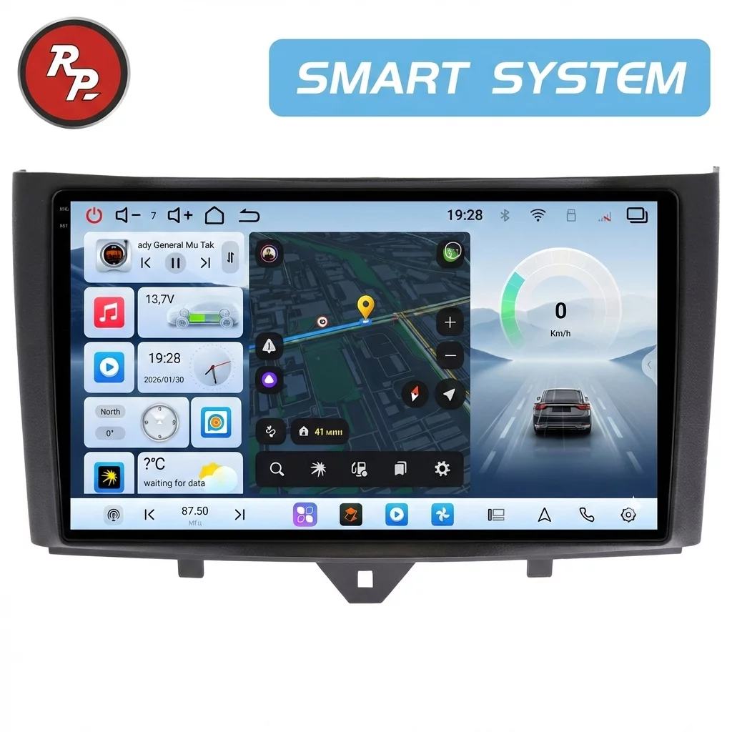 Автомагнитола RedPower 80271 для Mercedes-Benz Smart 2 (2007-2015) Автомагнитола RedPower 80271 для Mercedes-Benz Smart 2 (2007-2015)