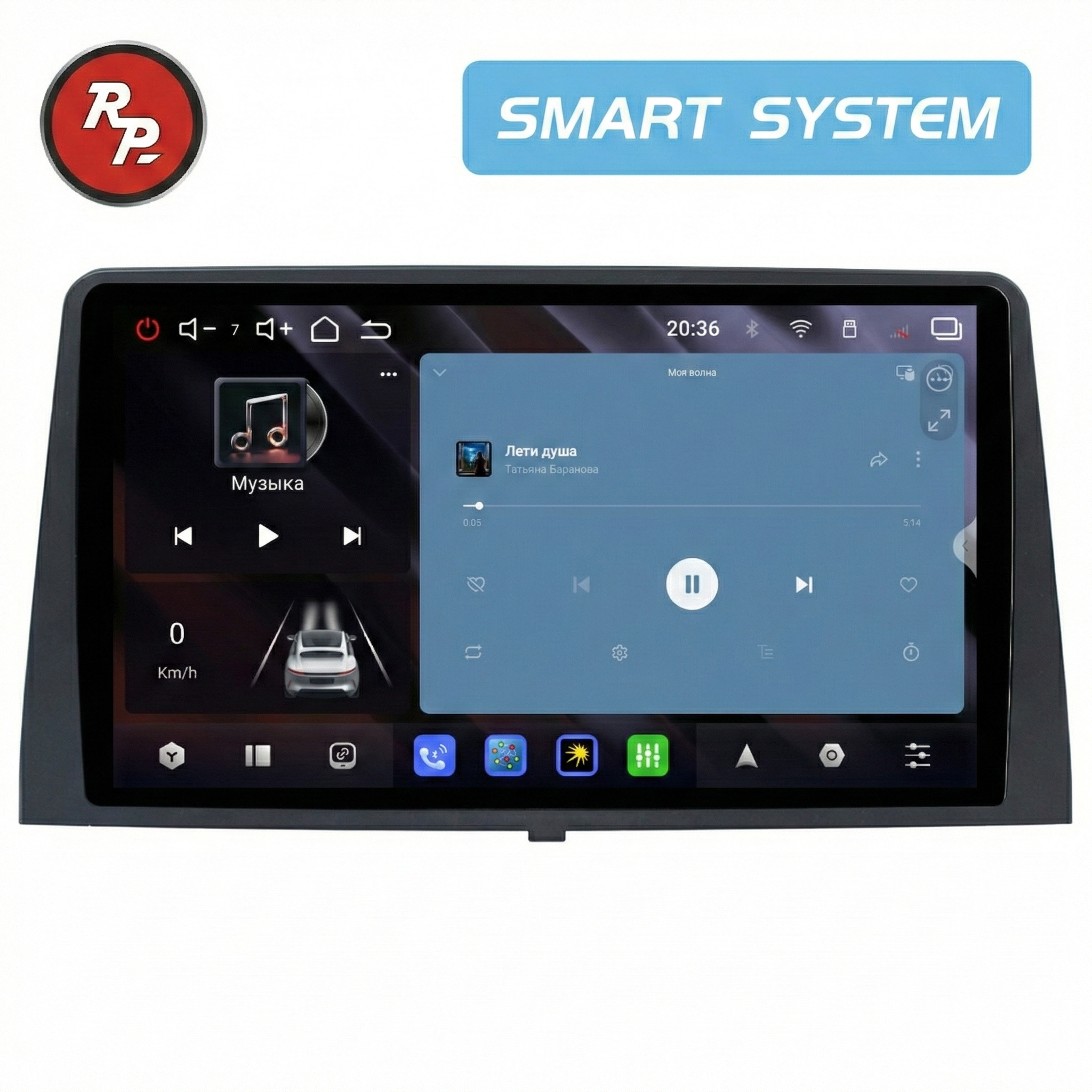 Автомагнитола RedPower 80276 для Citroen Berlingo 3-поколение (03.2018-н.в.)