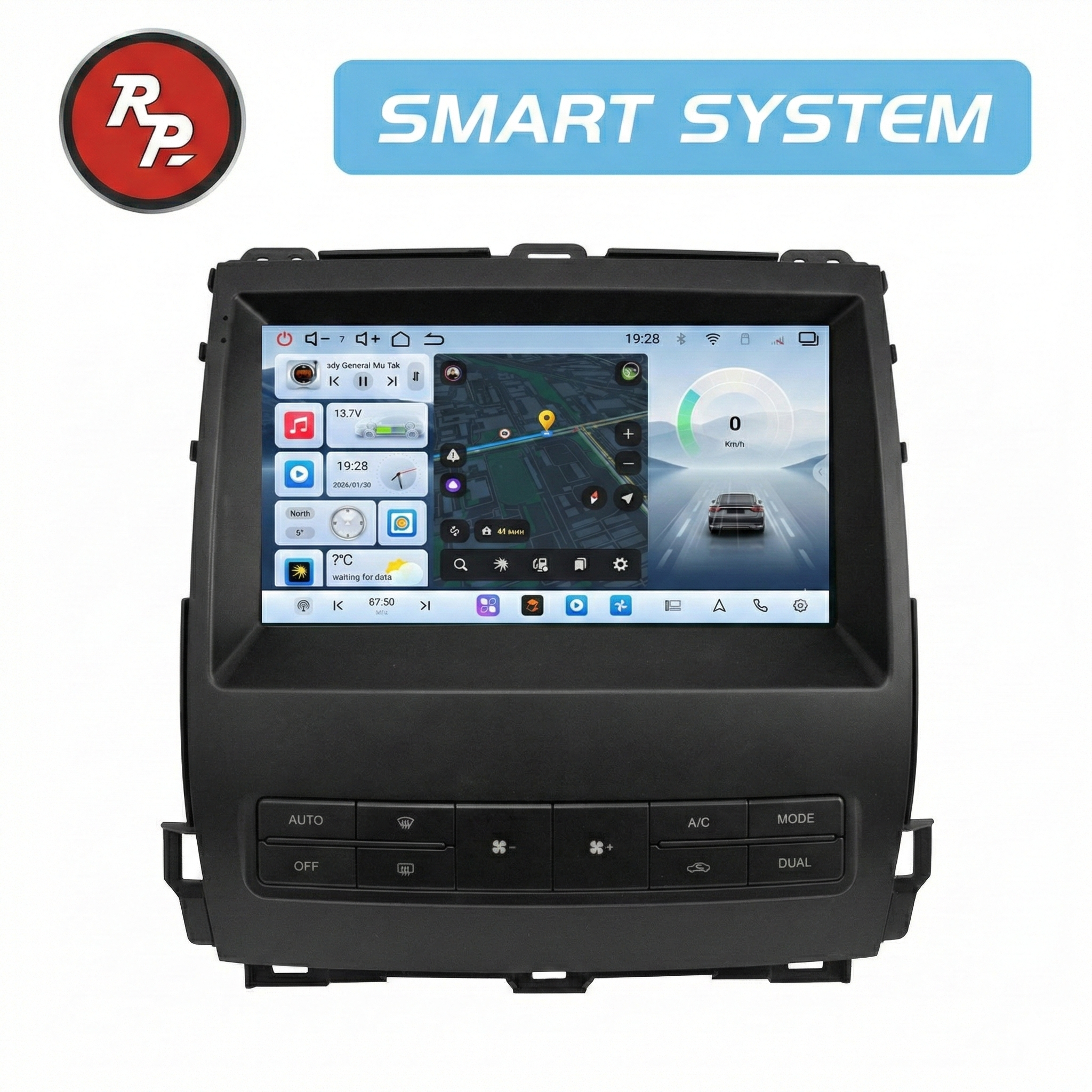 Автомагнитола RedPower 80282 для Toyota Land Cruiser Prado 120 (01.2002-12.2009) с штатной навигацией Автомагнитола RedPower 80282 для Toyota Land Cruiser Prado 120 (01.2002-12.2009) с штатной навигацией