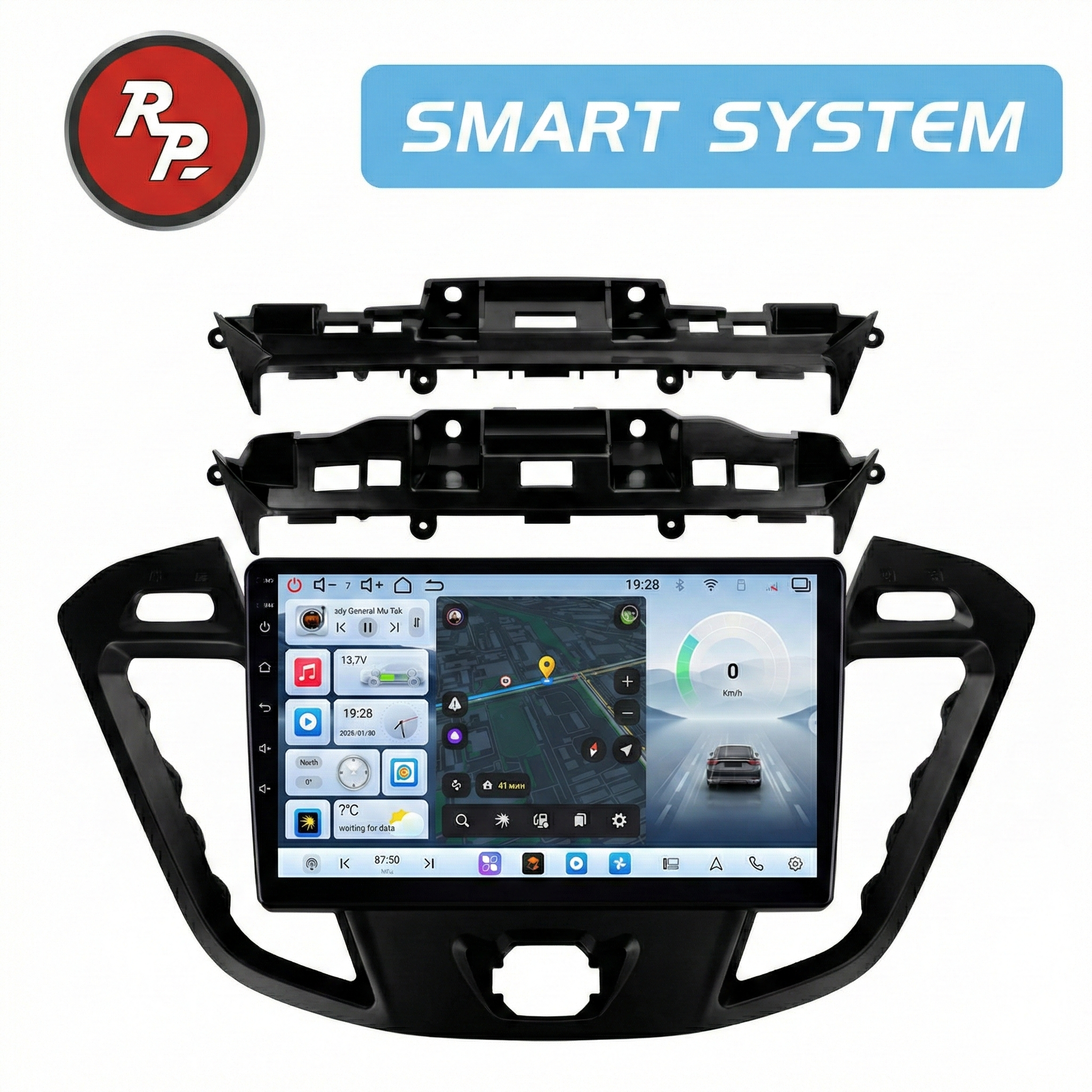 Автомагнитола RedPower 80352 для Ford Transit Custom 1-поколение (08.2012-08.2019)