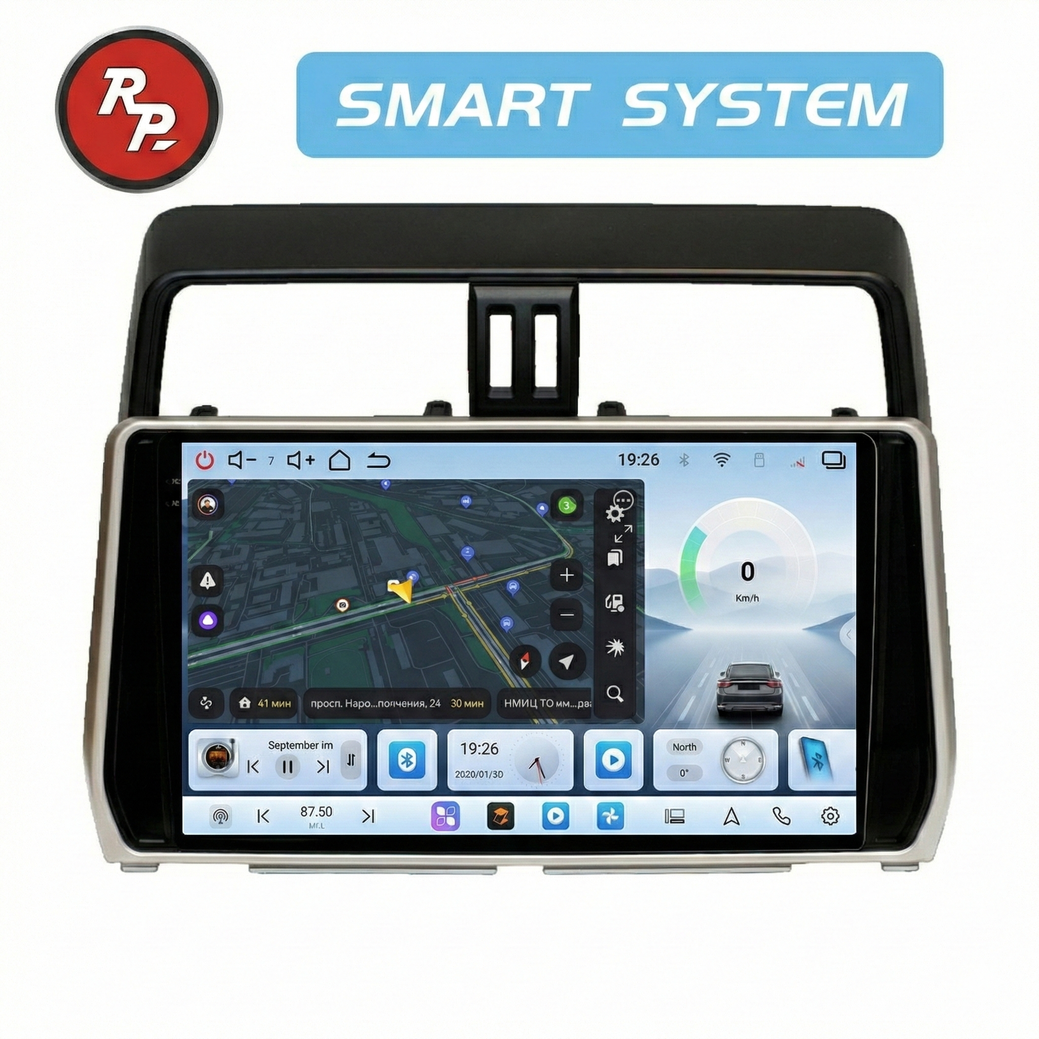 Автомагнитола RedPower 80365 для Toyota Land Cruiser Prado 150 (09.2017-н.в.)