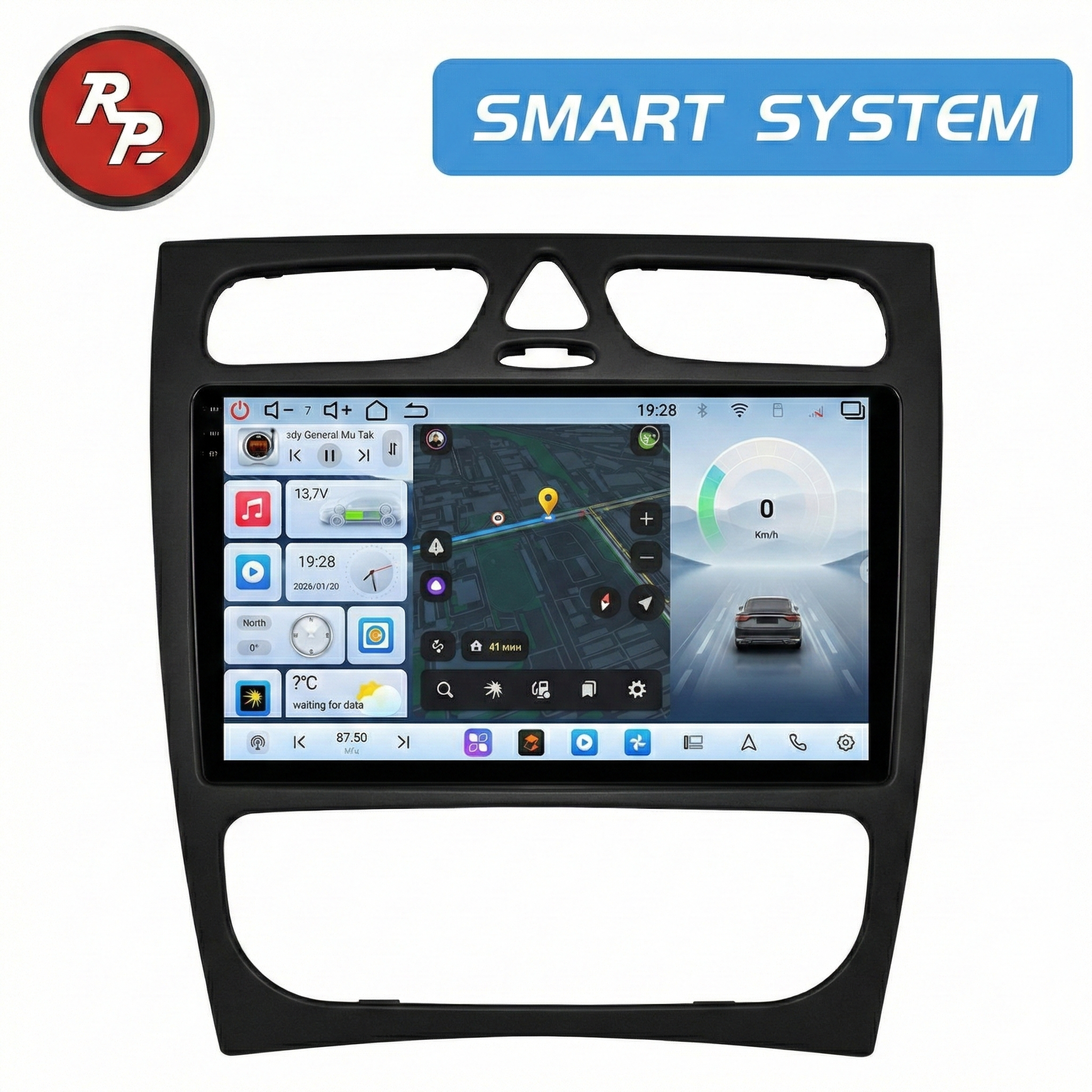 Автомагнитола RedPower 80367 для Mercedes-Benz C-Сlass W203 (2000-2004),G-Сlass W463 (1998-2006) Автомагнитола RedPower 80367 для Mercedes-Benz C-Сlass W203 (2000-2004),G-Сlass W463 (1998-2006)