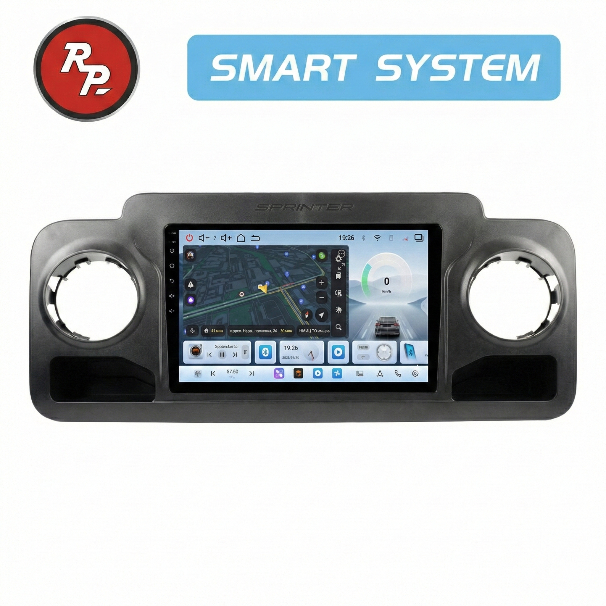 Автомагнитола RedPower 80368 для Mercedes-Benz Sprinter VS30 (02.2018-н.в.)