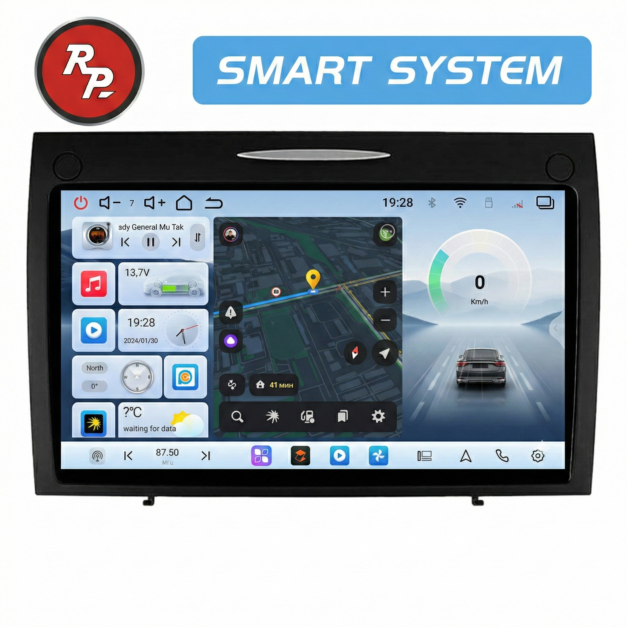 Автомагнитола RedPower 80370 для Mercedes-Benz SLK-Class R171 (03.2004-03.2011)