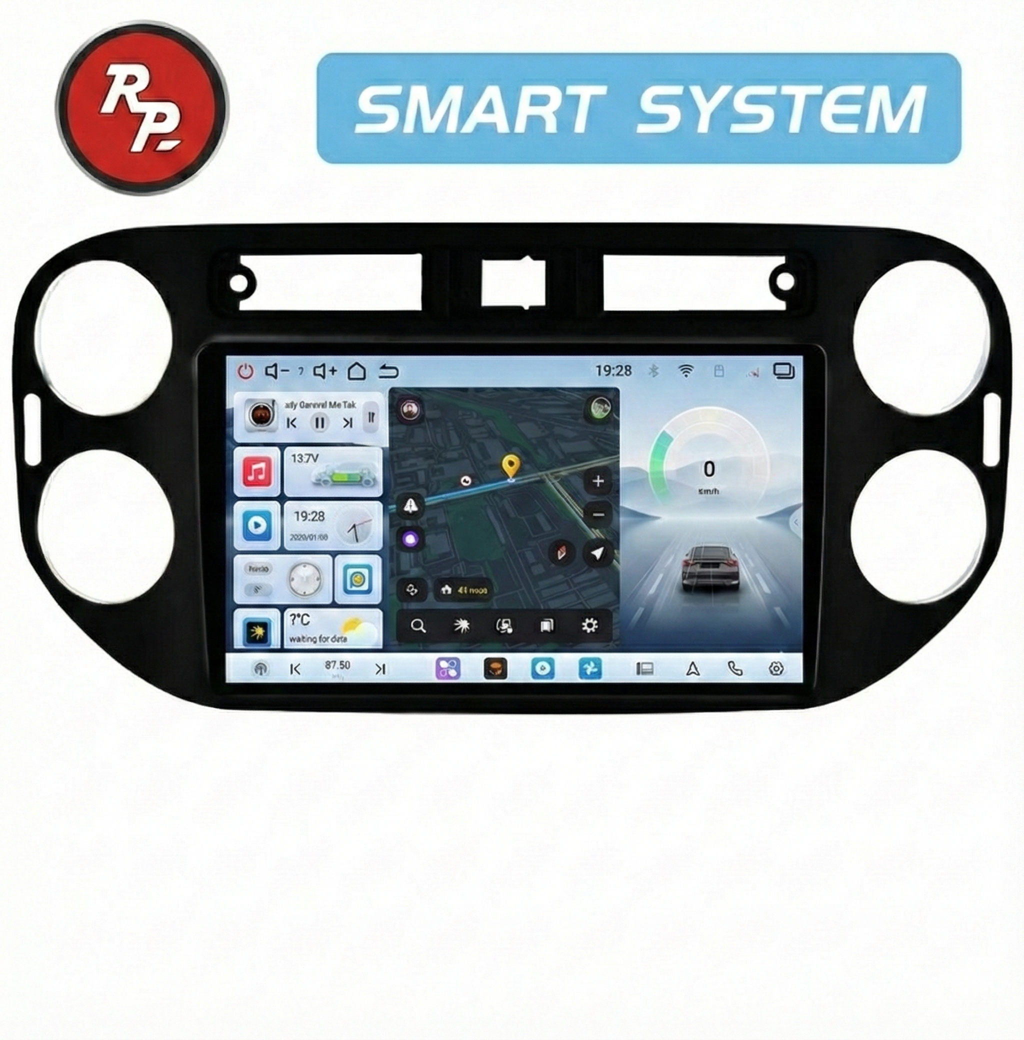Автомагнитола RedPower 80406 для Volkswagen Tiguan 1-поколение (2007-2011) Автомагнитола RedPower 80406 для Volkswagen Tiguan 1-поколение (2007-2011)