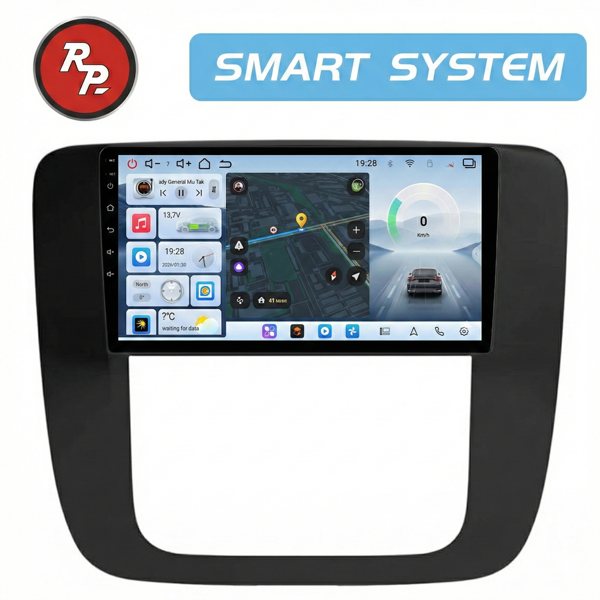 Автомагнитола RedPower 80421B для Chevrolet Tahoe (12.2006-10.2014), GMC Yukon (01.2007-01.2014)