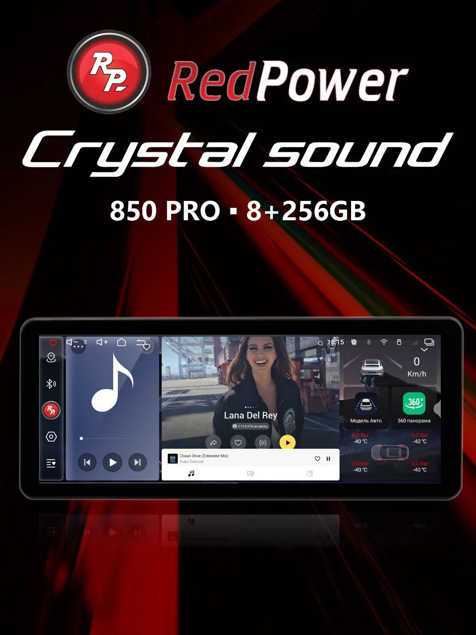 Автомагнитола RedPower 850PRO - 8/256 Гб 12,3' XLM SPLIT (Mercedes Style) без рамки и проводки Автомагнитола RedPower 850PRO - 8/256 Гб 12,3' XLM SPLIT (Mercedes Style) без рамки и проводки